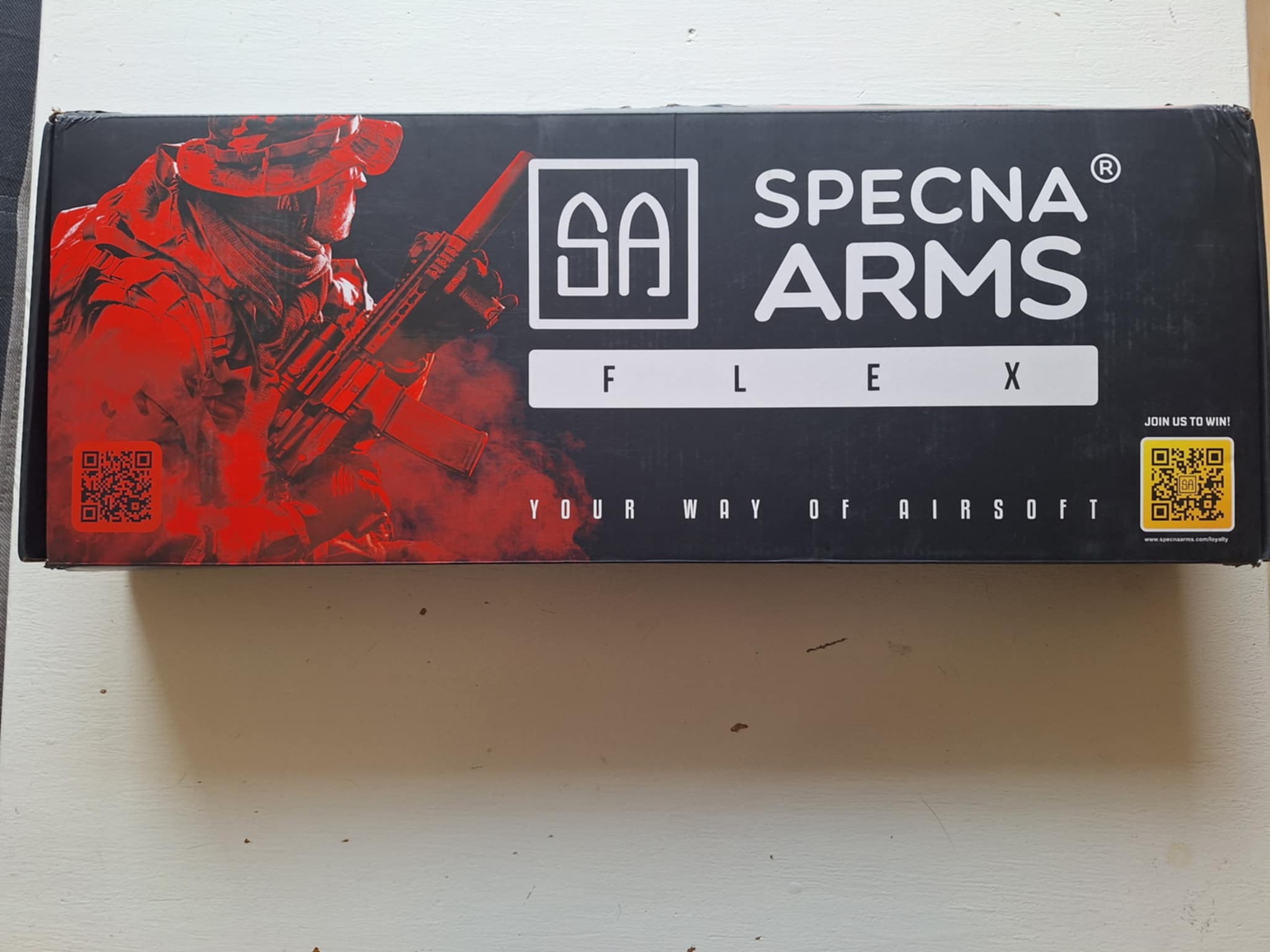 Specna Arms f20 flex - po upgradzie (do necocjacji)