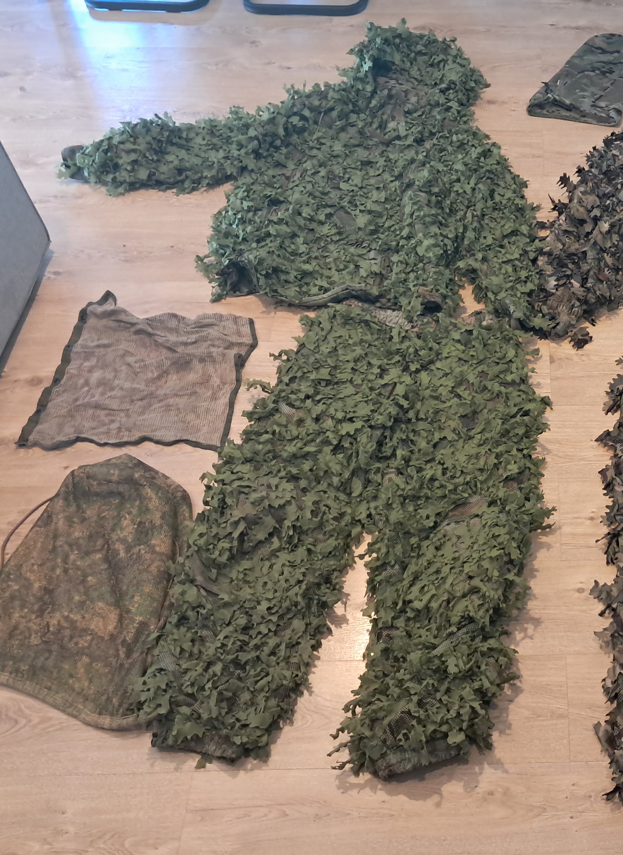 Ghillie T-Form PRO zielone liście sso