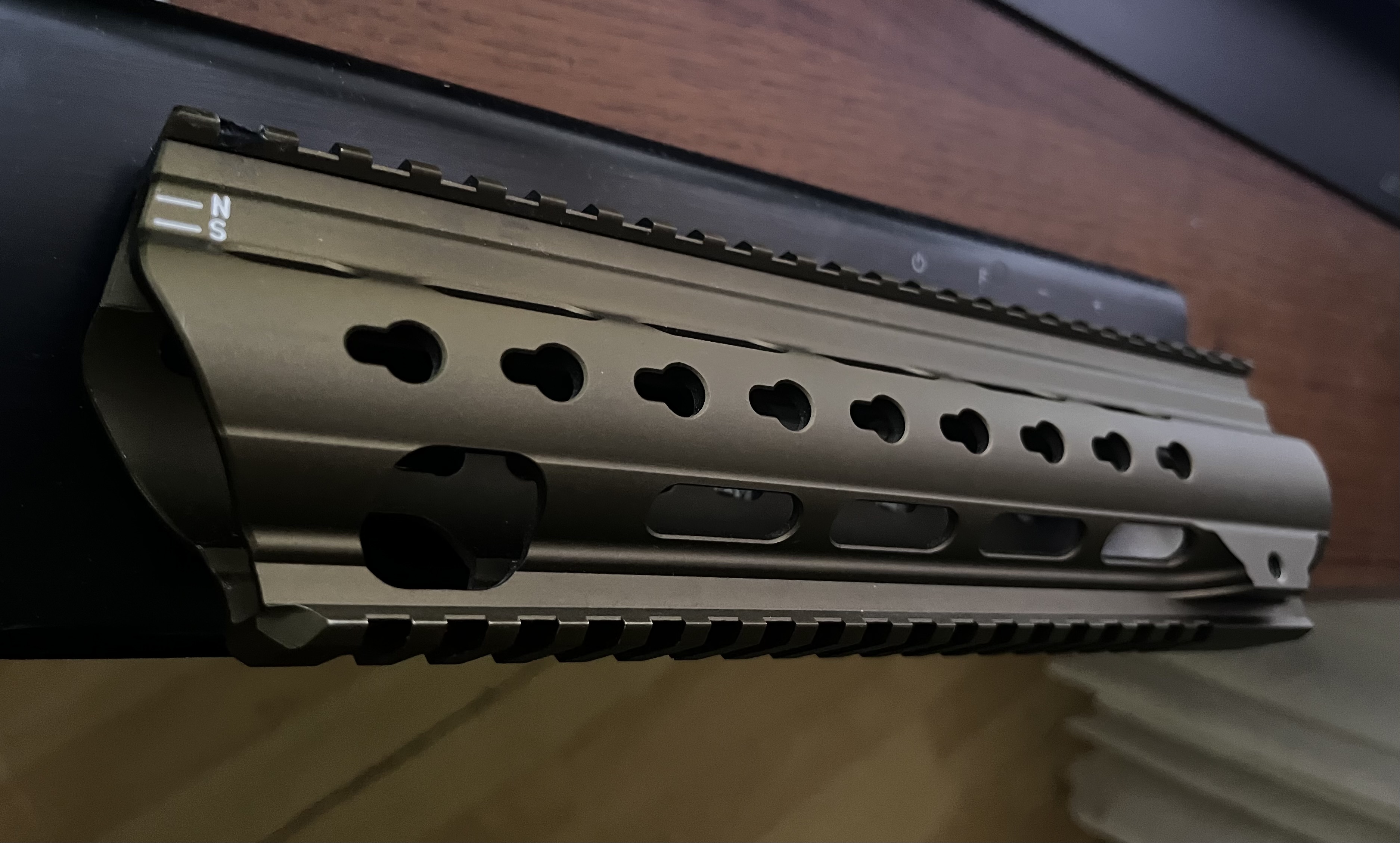 Aluminiowy front slim typu G95 do replik Hk416, bdb jakosc wykonania