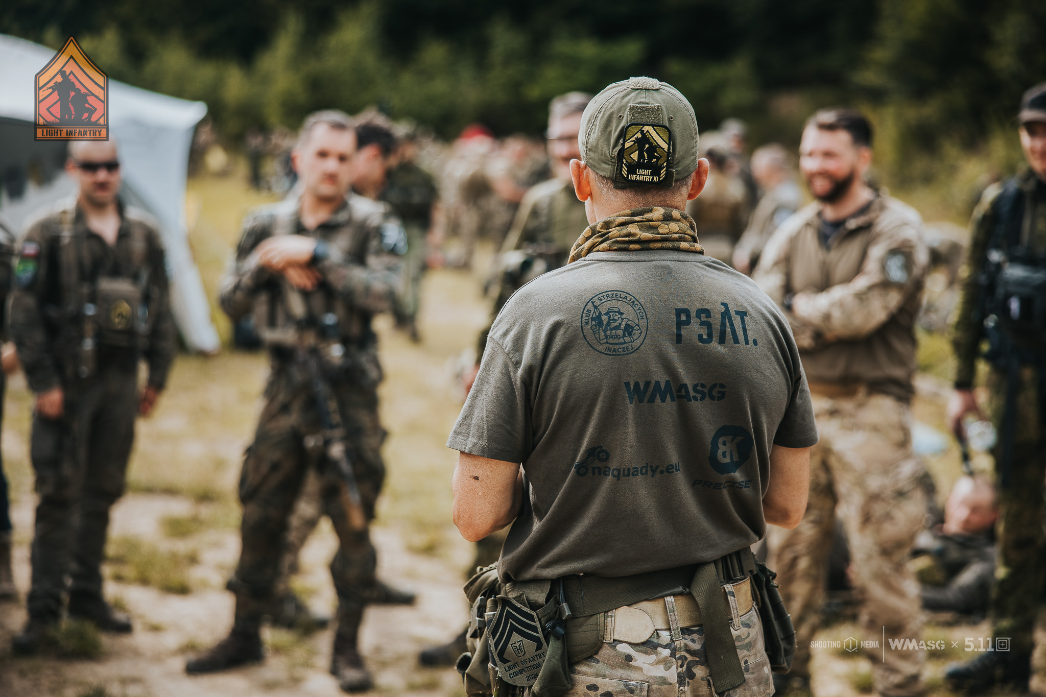 Fotorelacja z zawodów taktyczno-strzeleckich Lekka Piechota, kat. Lekka i MILSIM (18-20.07.2025)