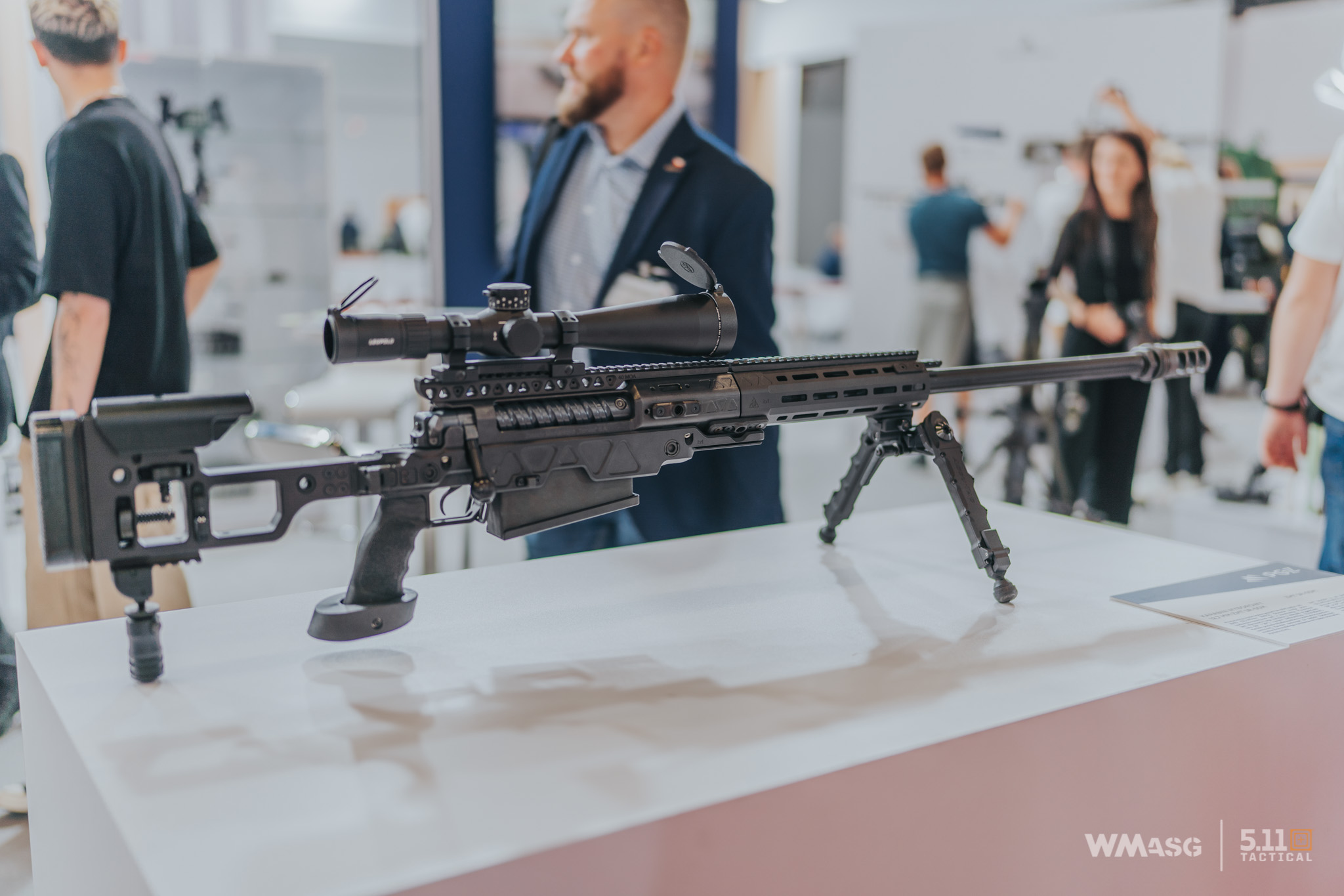 MSPO 2022: ZMT SR-50 anti-material rifle