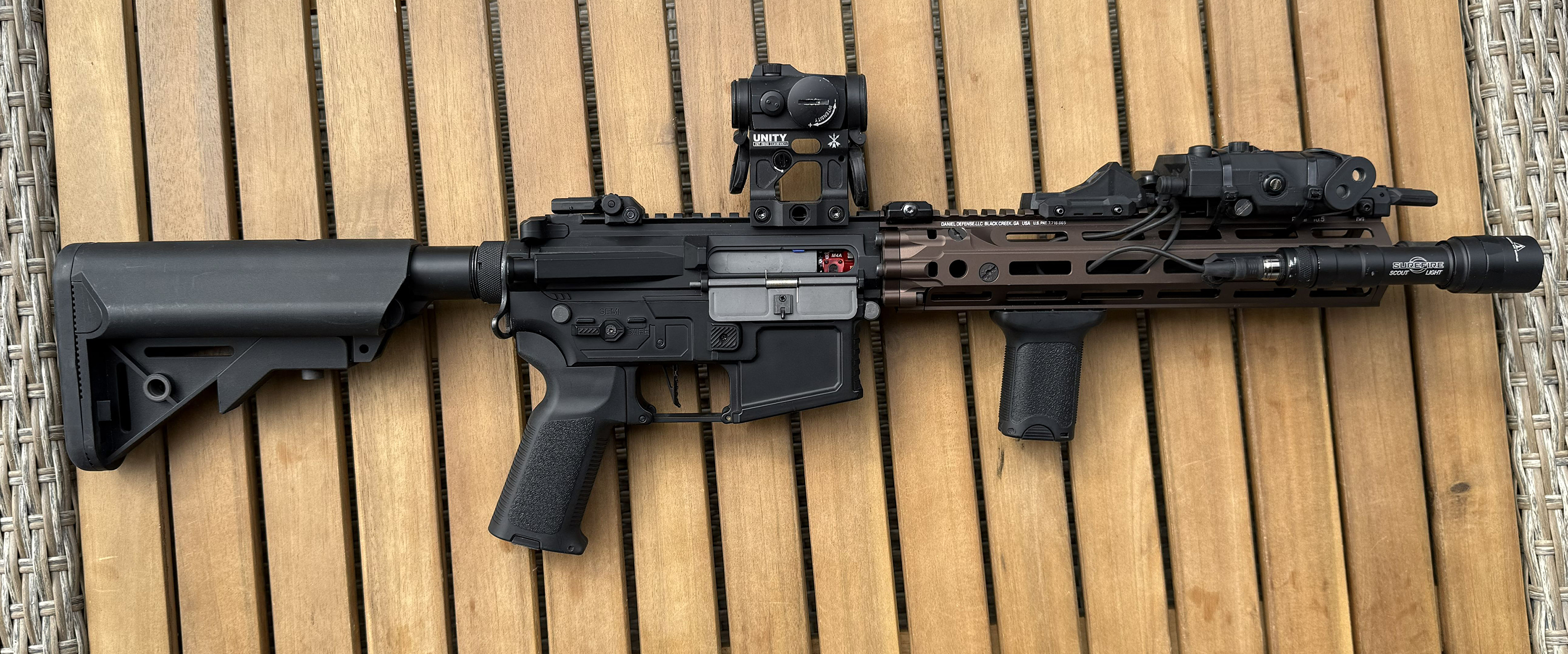 Specna Arms z HAL1 z RISIII 10,5"