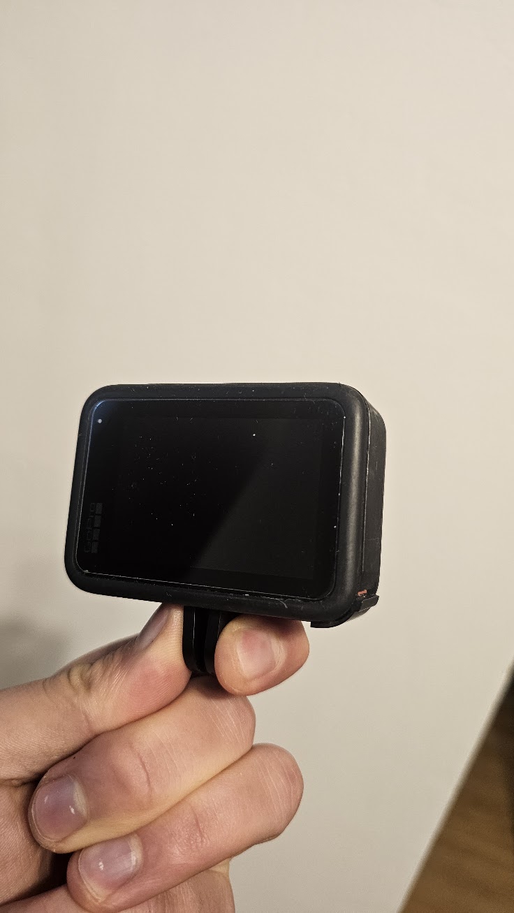 Gopro Hero 11 Black, montaż na ris i inne dodatki