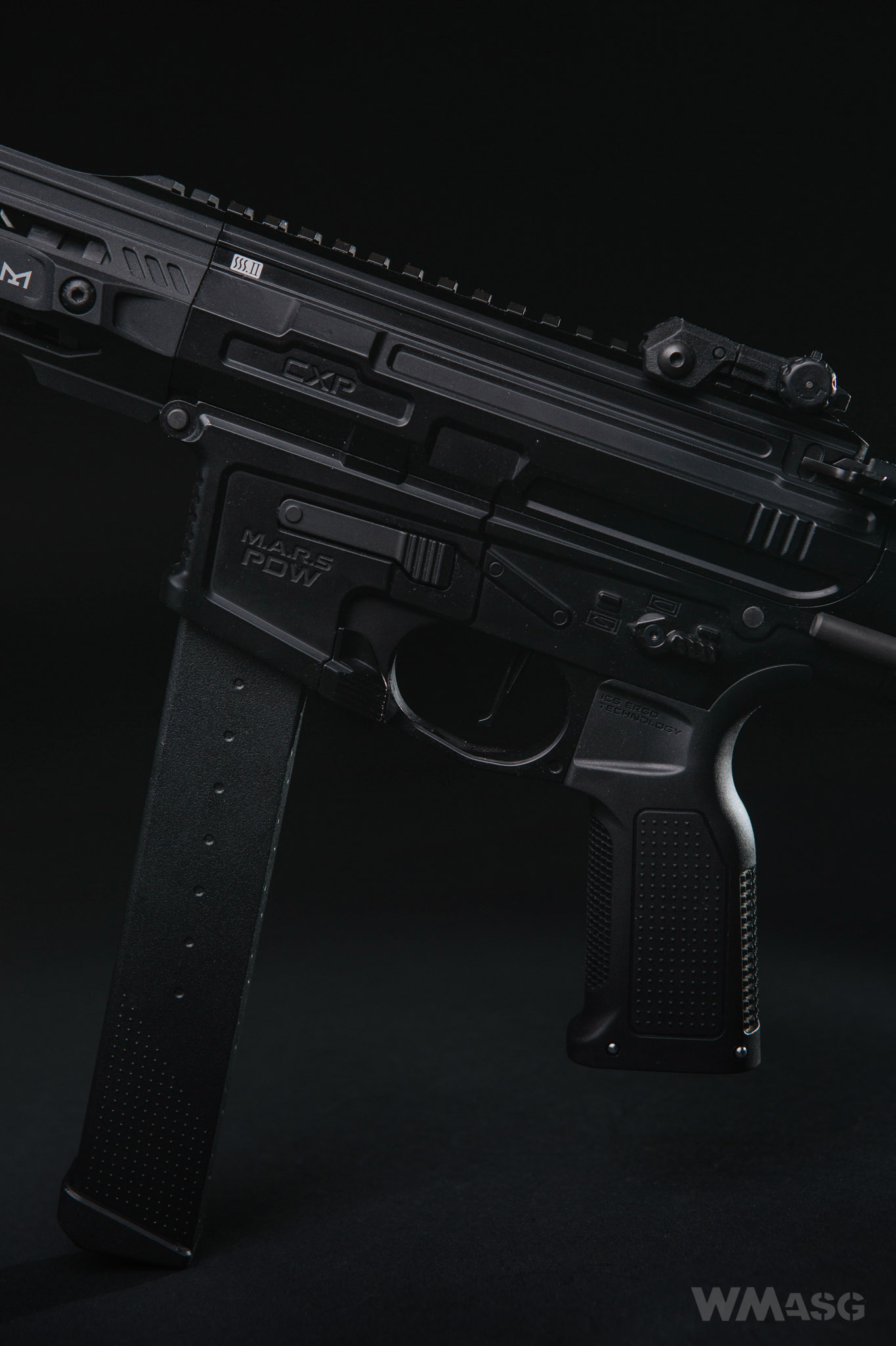 ICS CXP-MARS PDW9 z zewnątrz