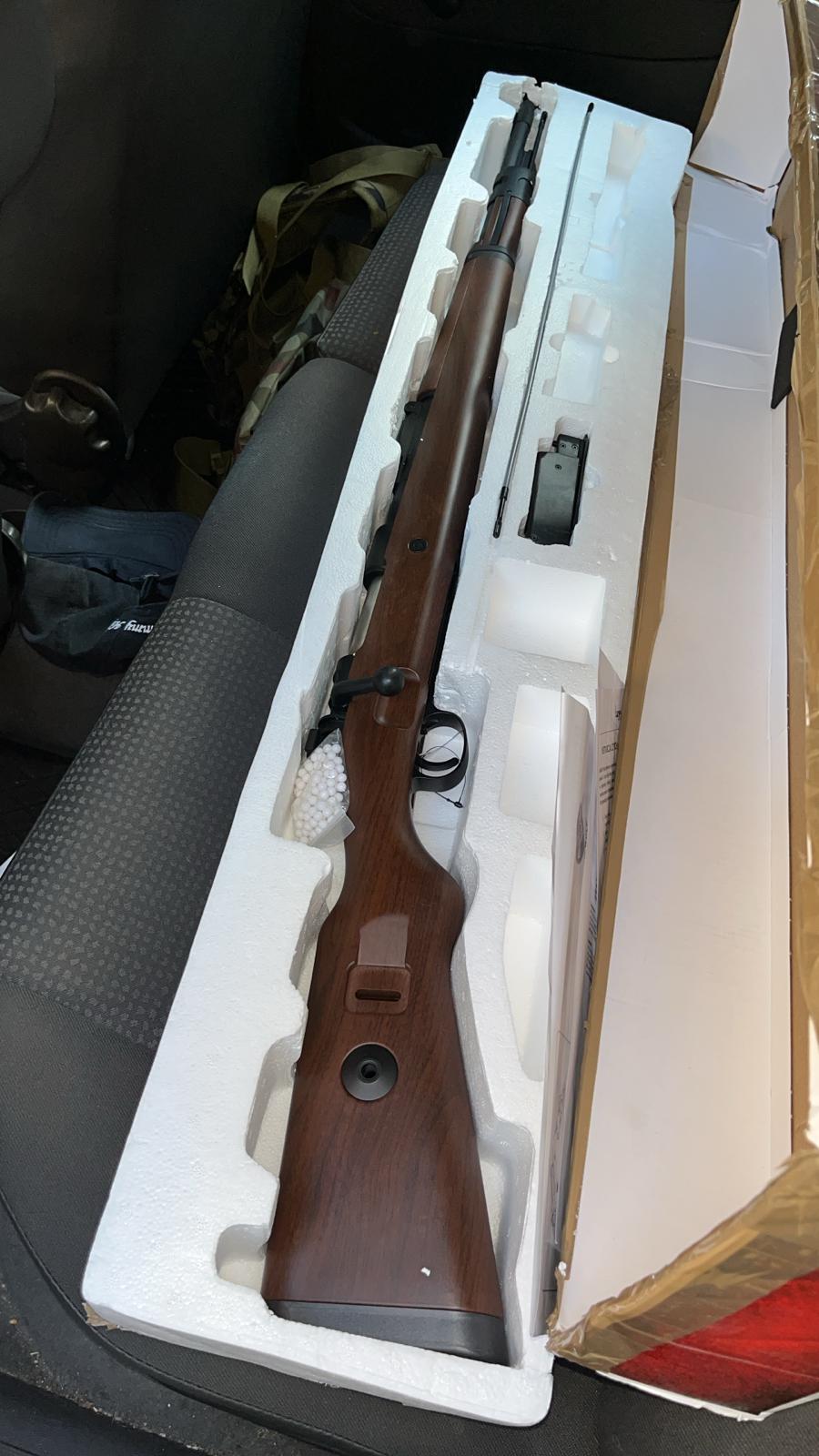 Kar98 Snow Wolf +4 magazynki