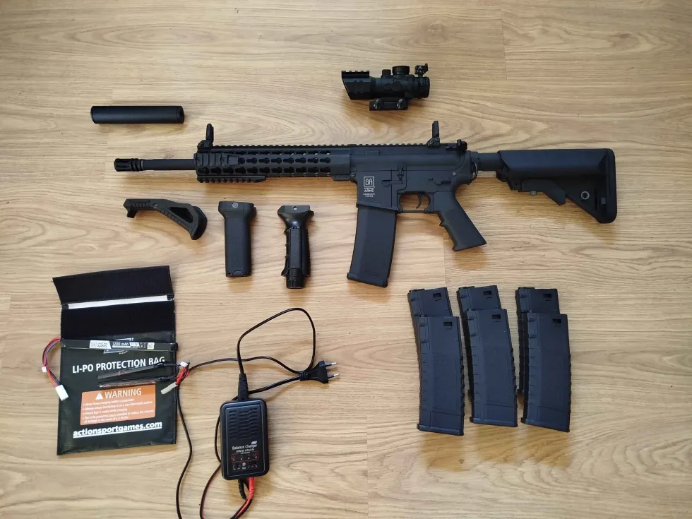 Karabiek AEG SA-F02 Flex ZESTAW