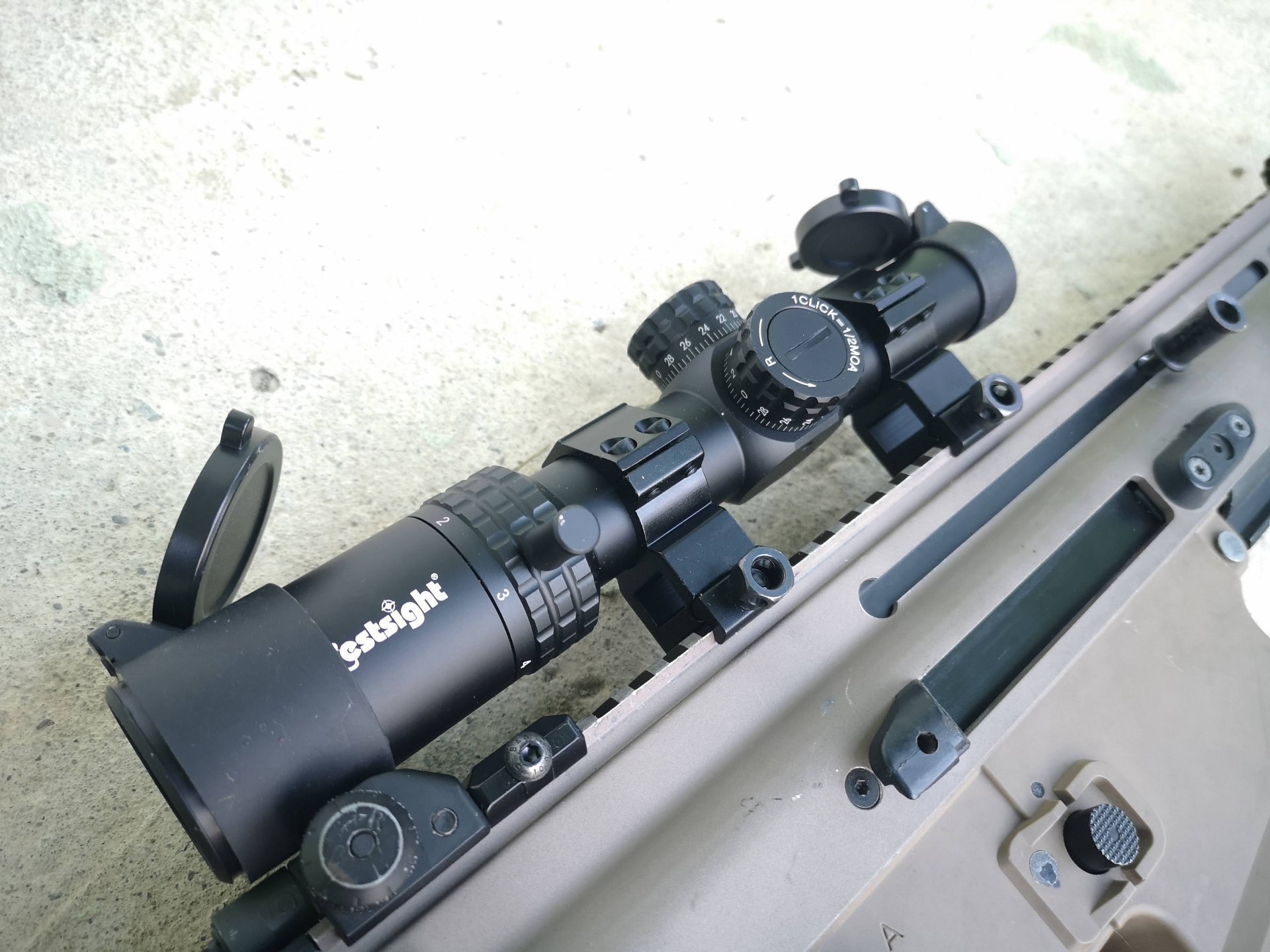 Luneta biegowa Bestsight 1-5x24 IR