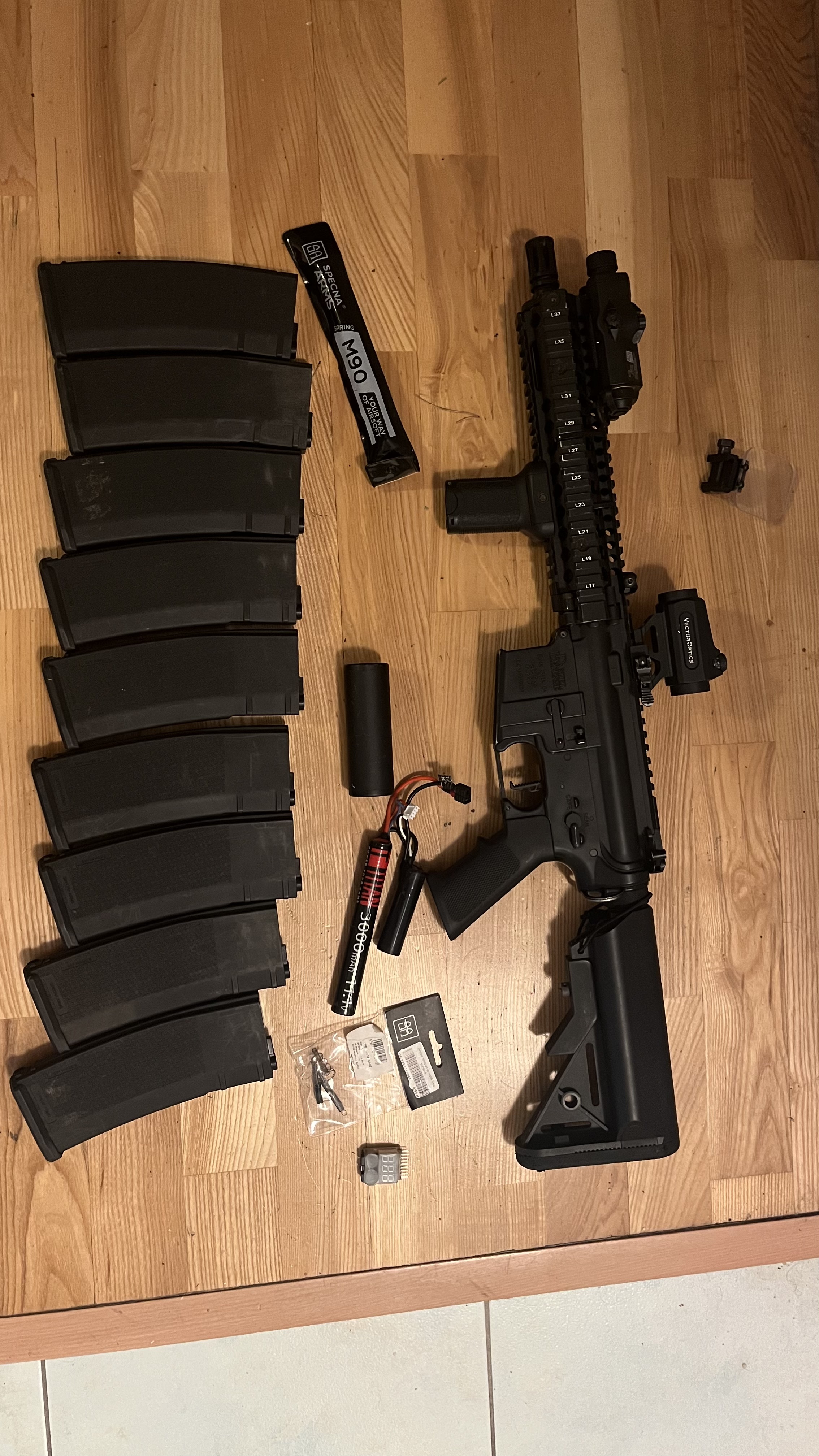 Specna Arms P19 Prime + dodatki