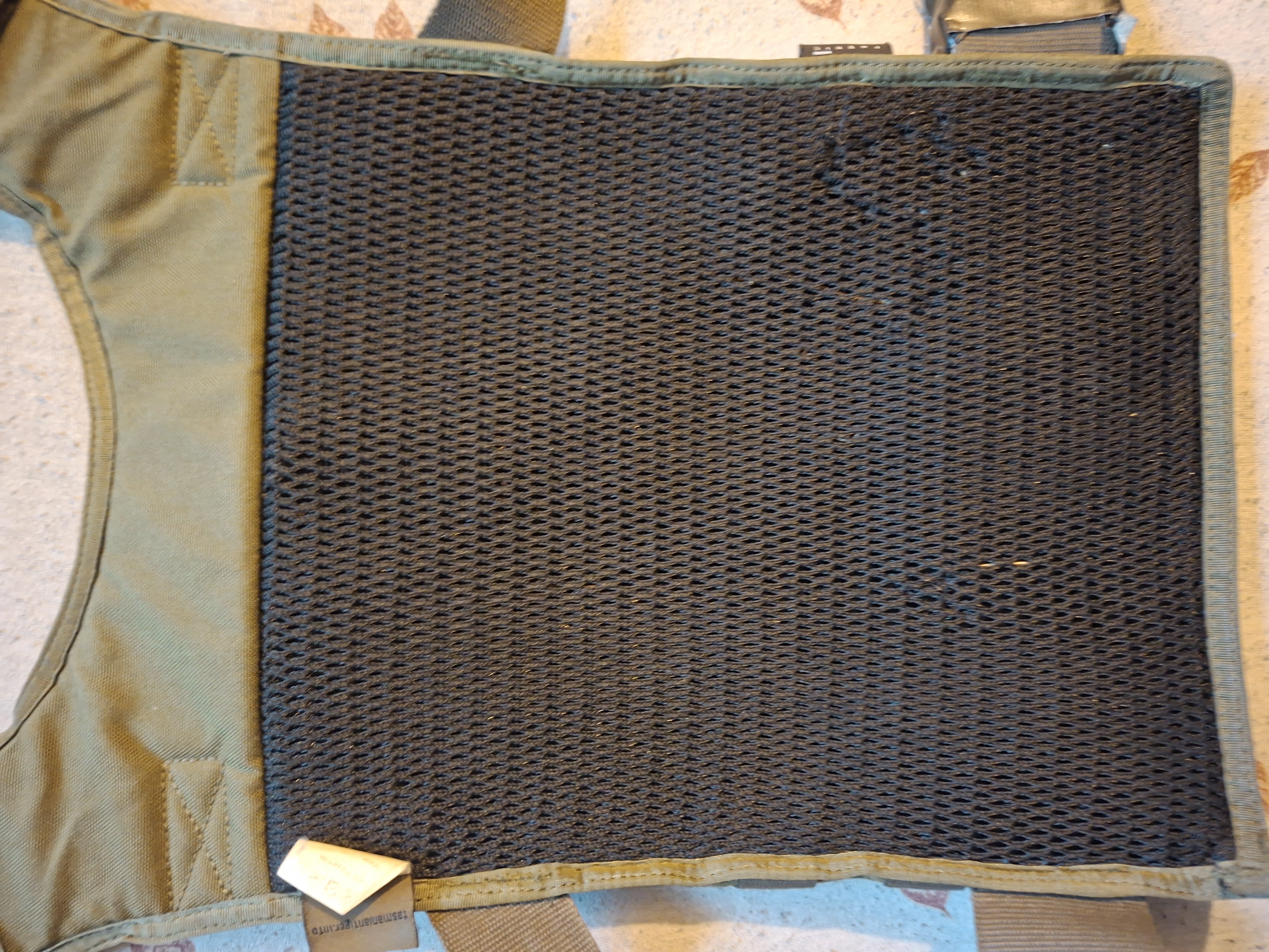 Kieszen na plyte balistyczna Trooper Back Plate Olive Tasmanian Tiger