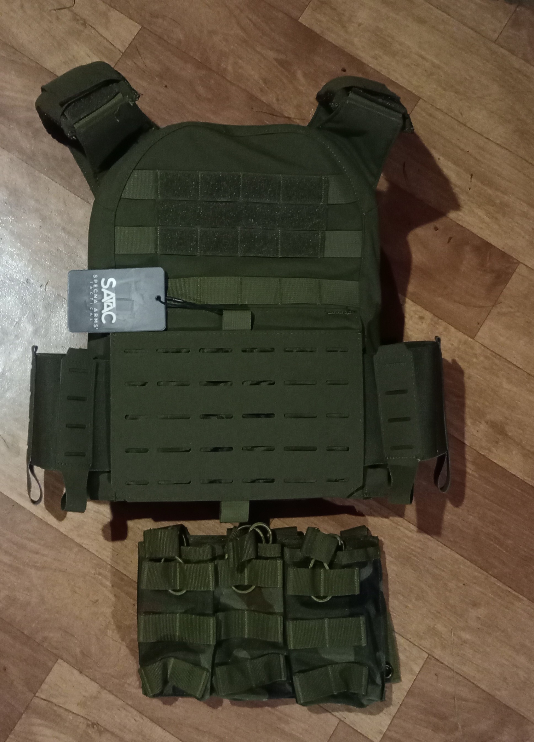 Kamizelka plate carrier Olive Specna Arms SATAC OLIVE