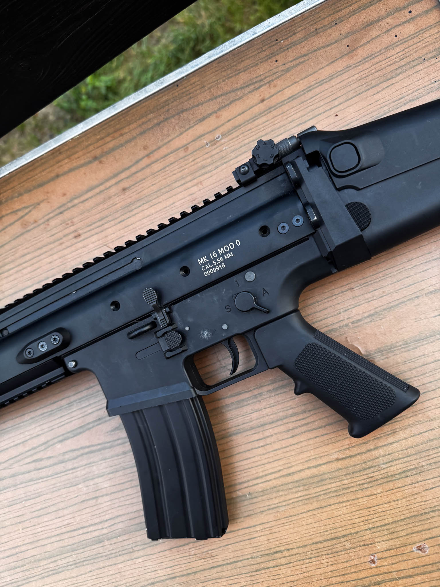 RA-TECH WE MK16 MOD 0 Open Bolt