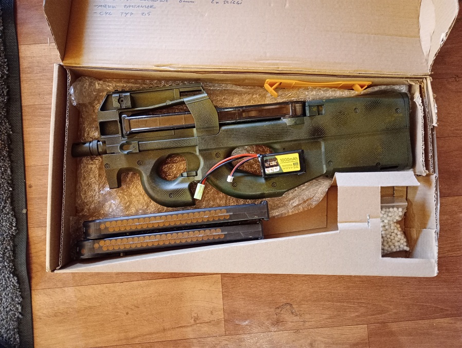 wz,96 A Beryl, Mp5a2 TLF, P90, Mk12 MOD1, SR25K - czyszczenie szafy