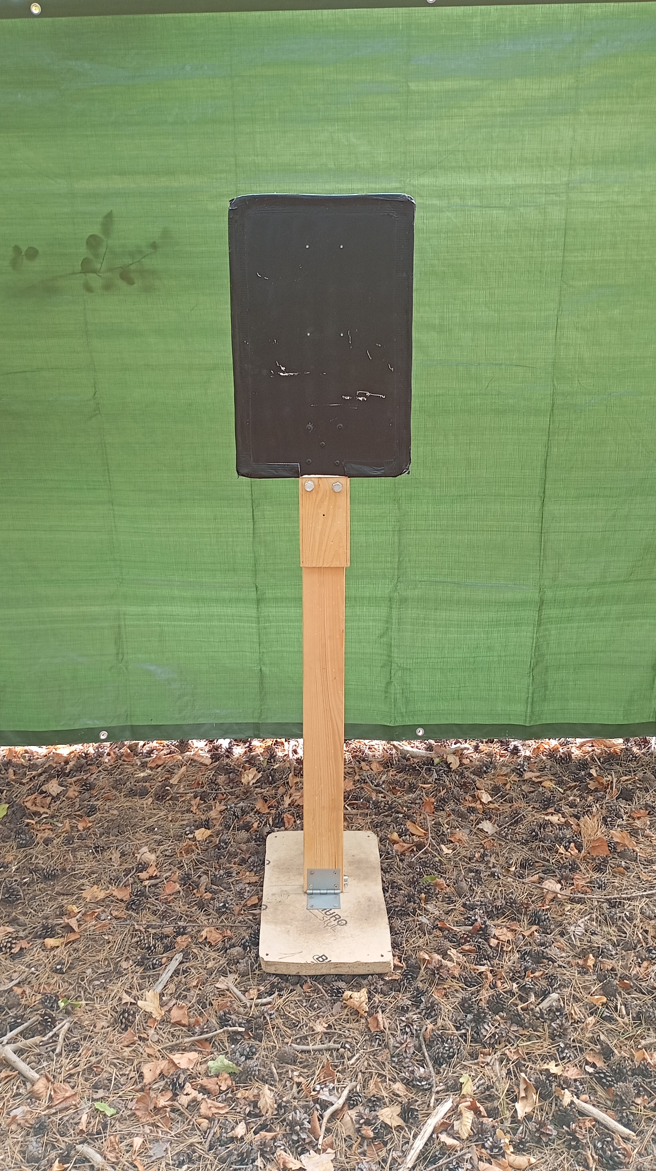 Składana metalowa tarcza strzelnicza