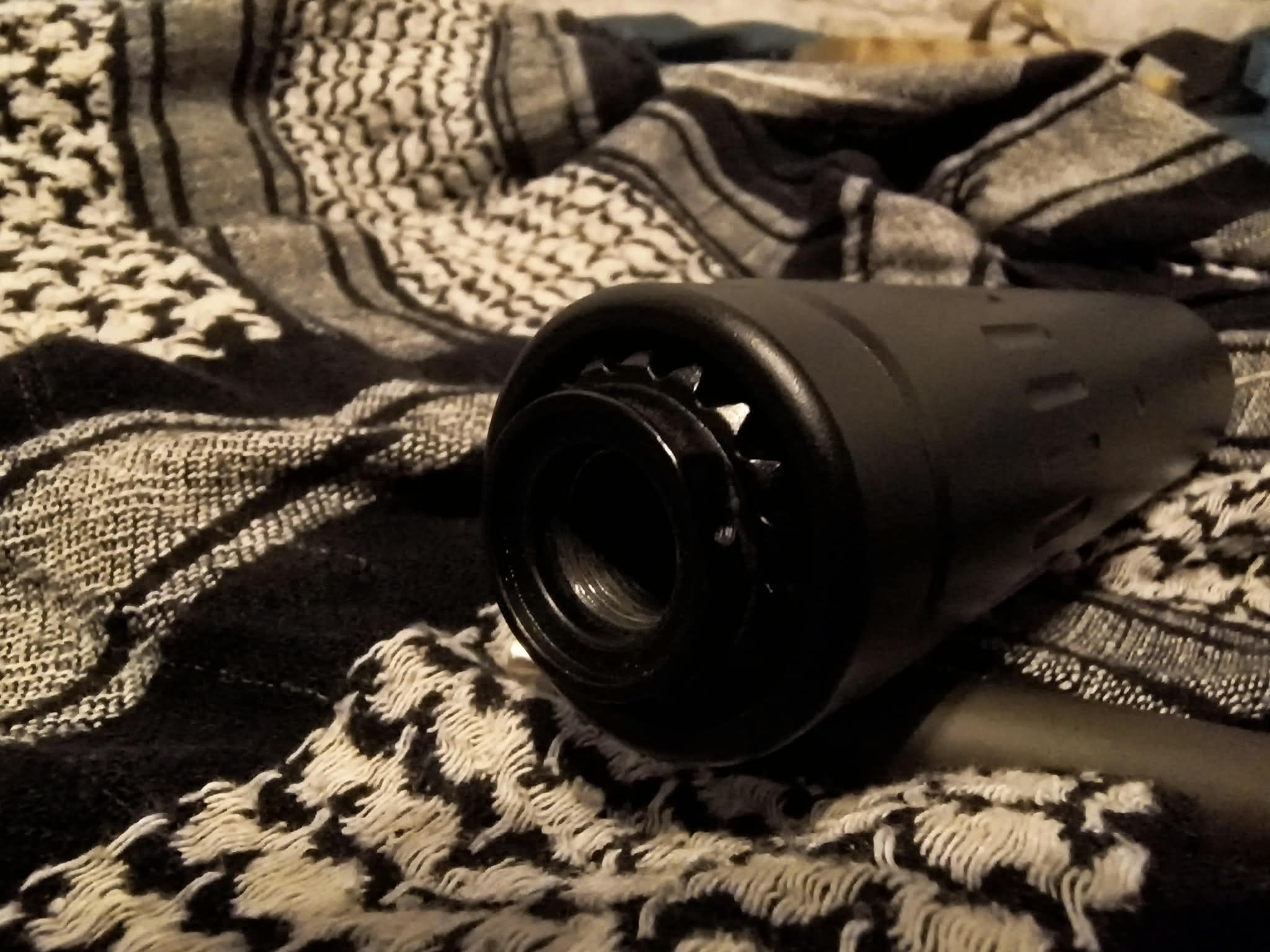 Tłumik ASG QD czarny Black Ops