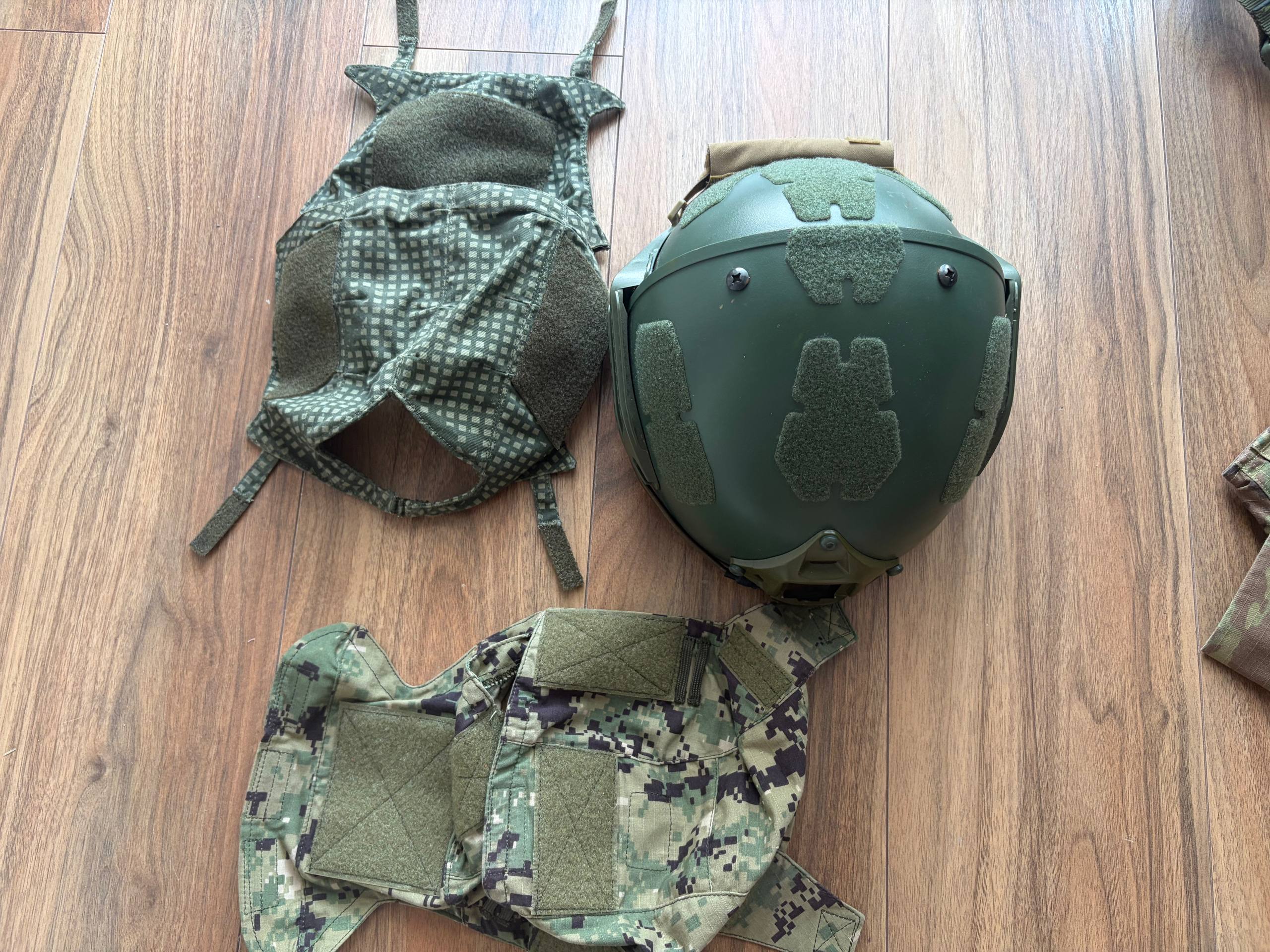 FMA airframe z pokrowcami aor2 i desert night camo
