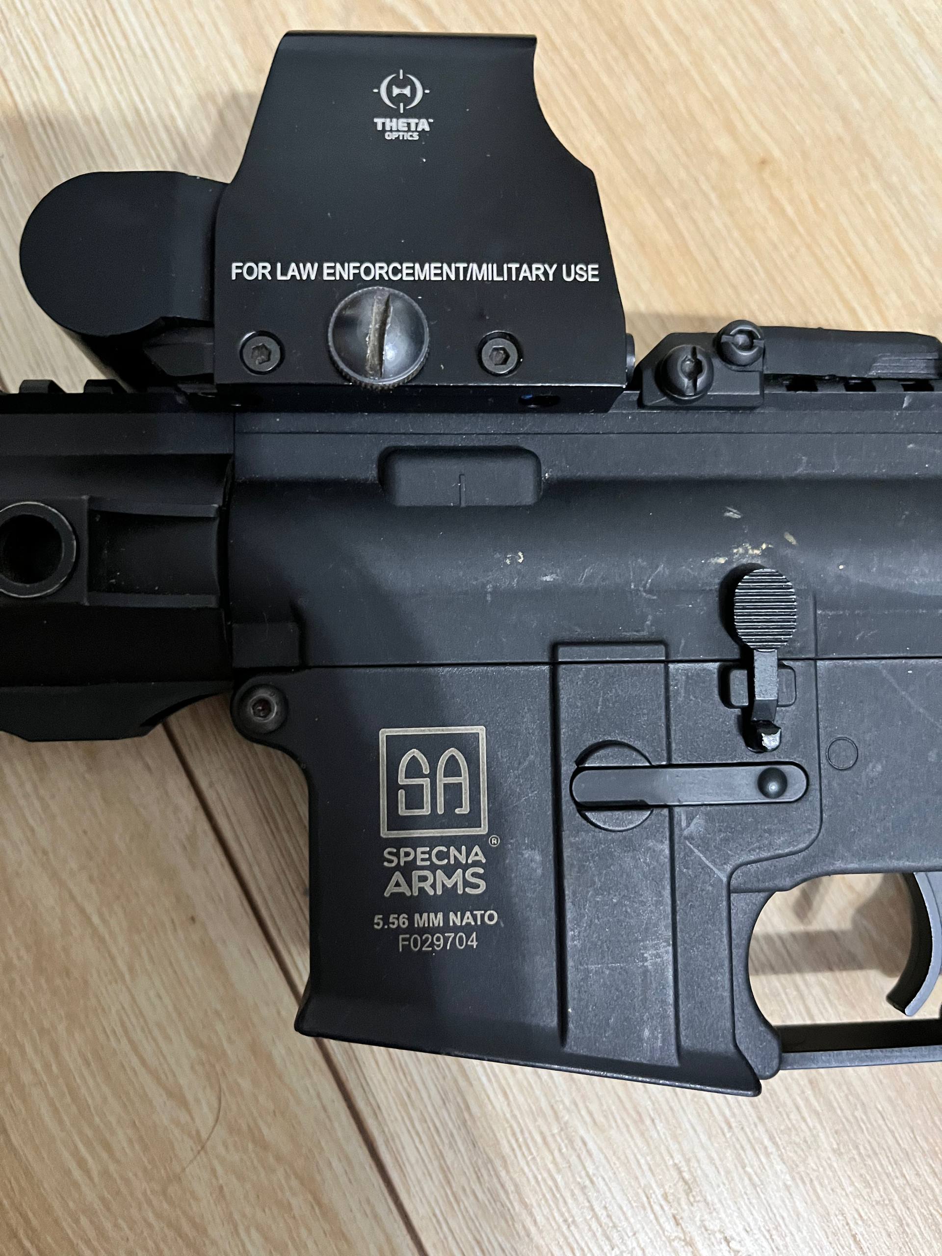 AEG Specna Arms SA-F01 Flex HAL ETU Gen. 2 - Black