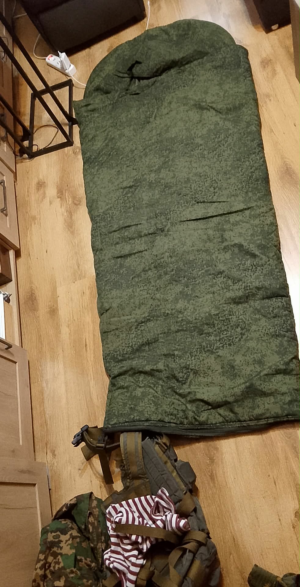 Śpiwór cyfrowa flora