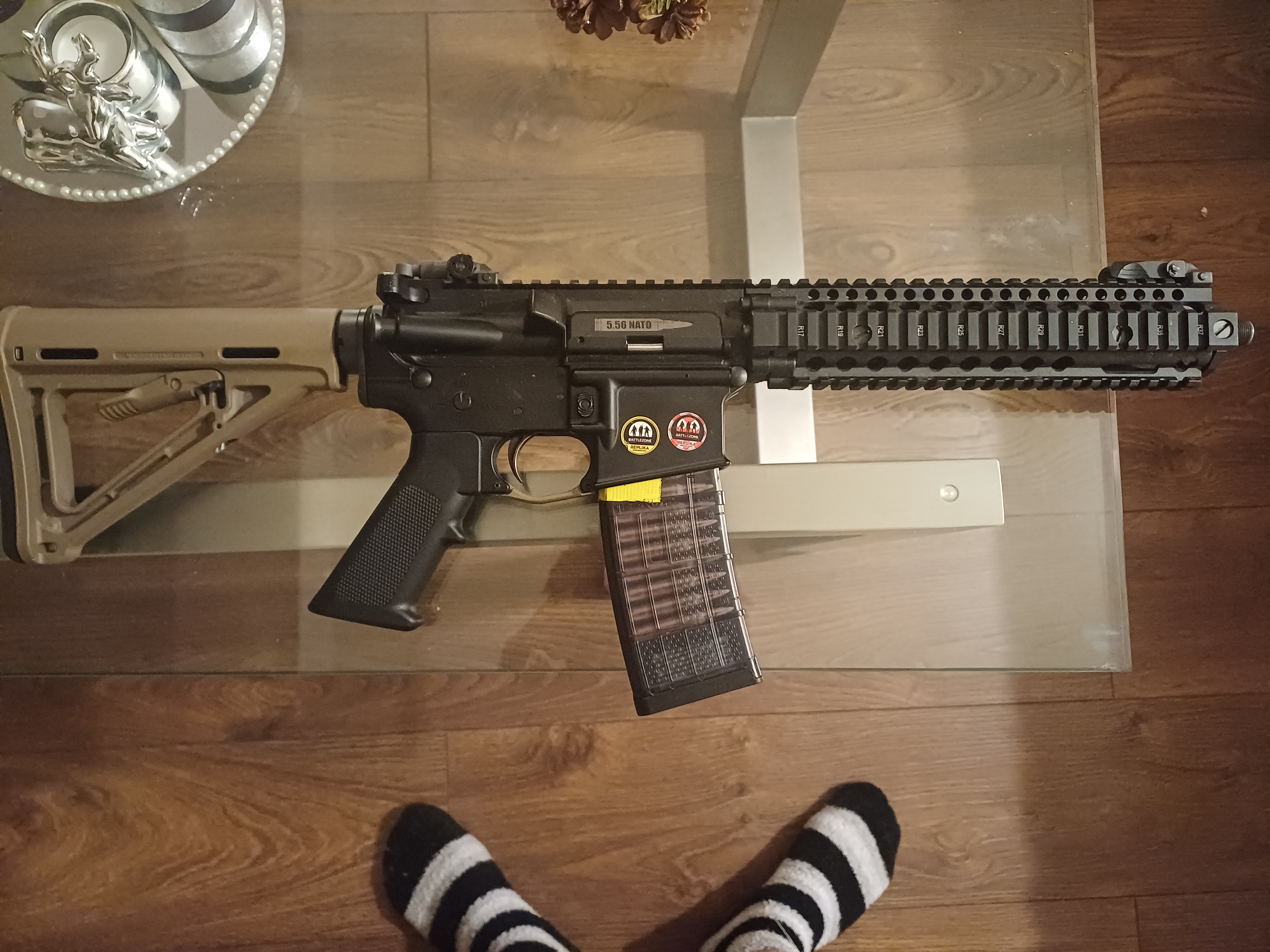 CGS MK18 z dodatkami