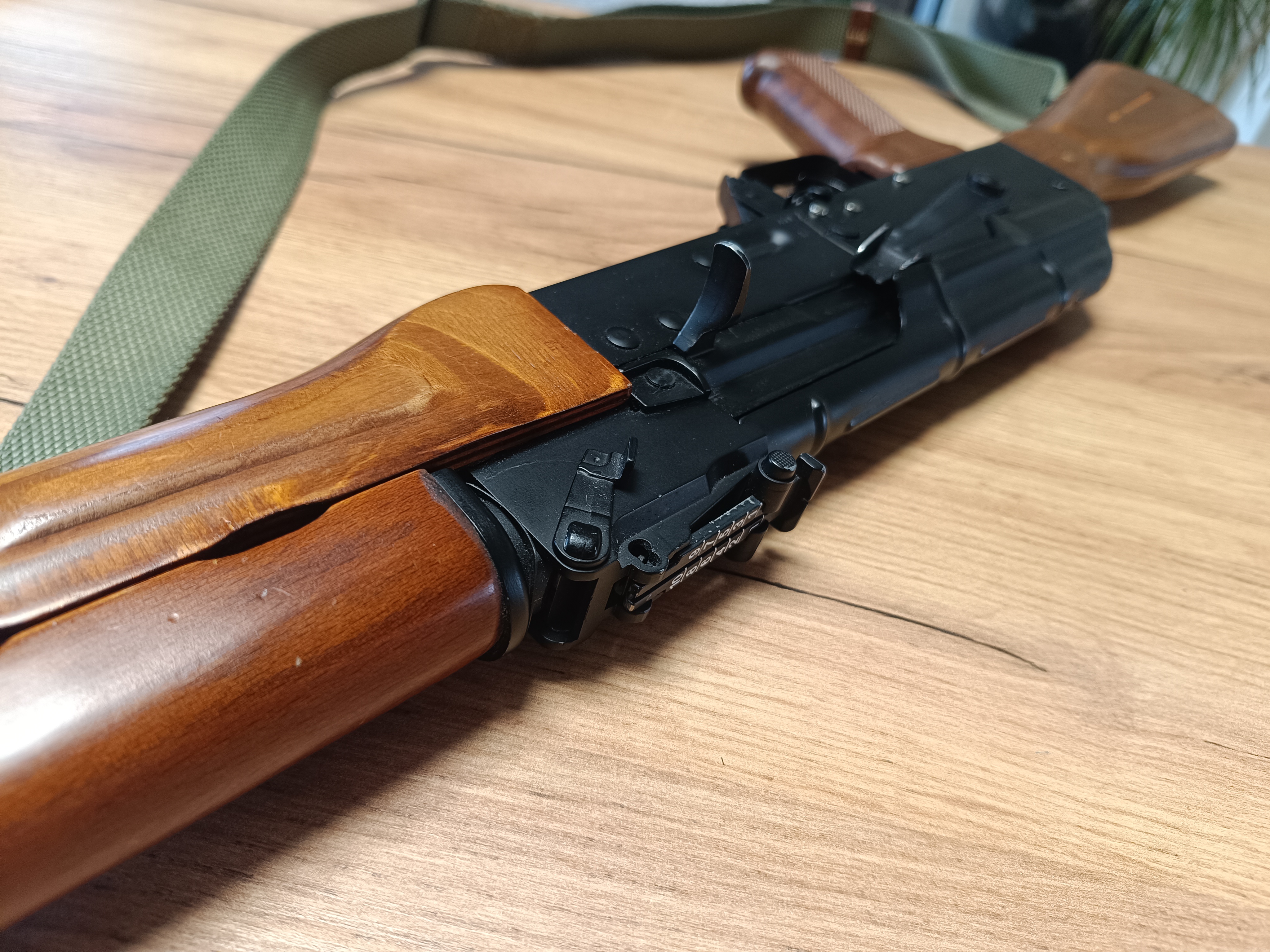 Karabin ASG - AKM Metal i drewno 440 FPS