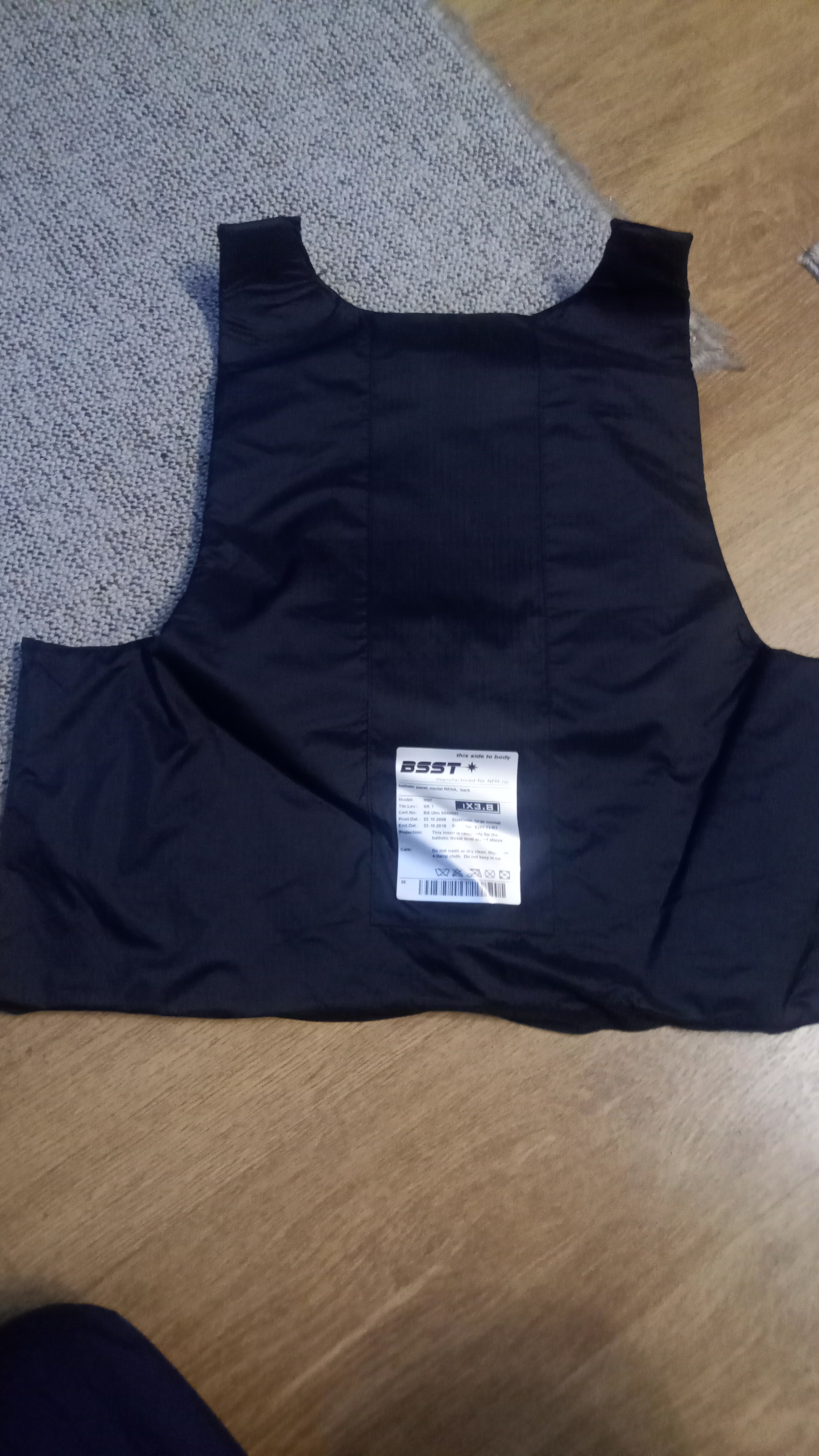 Kamizelka NFM + hełm