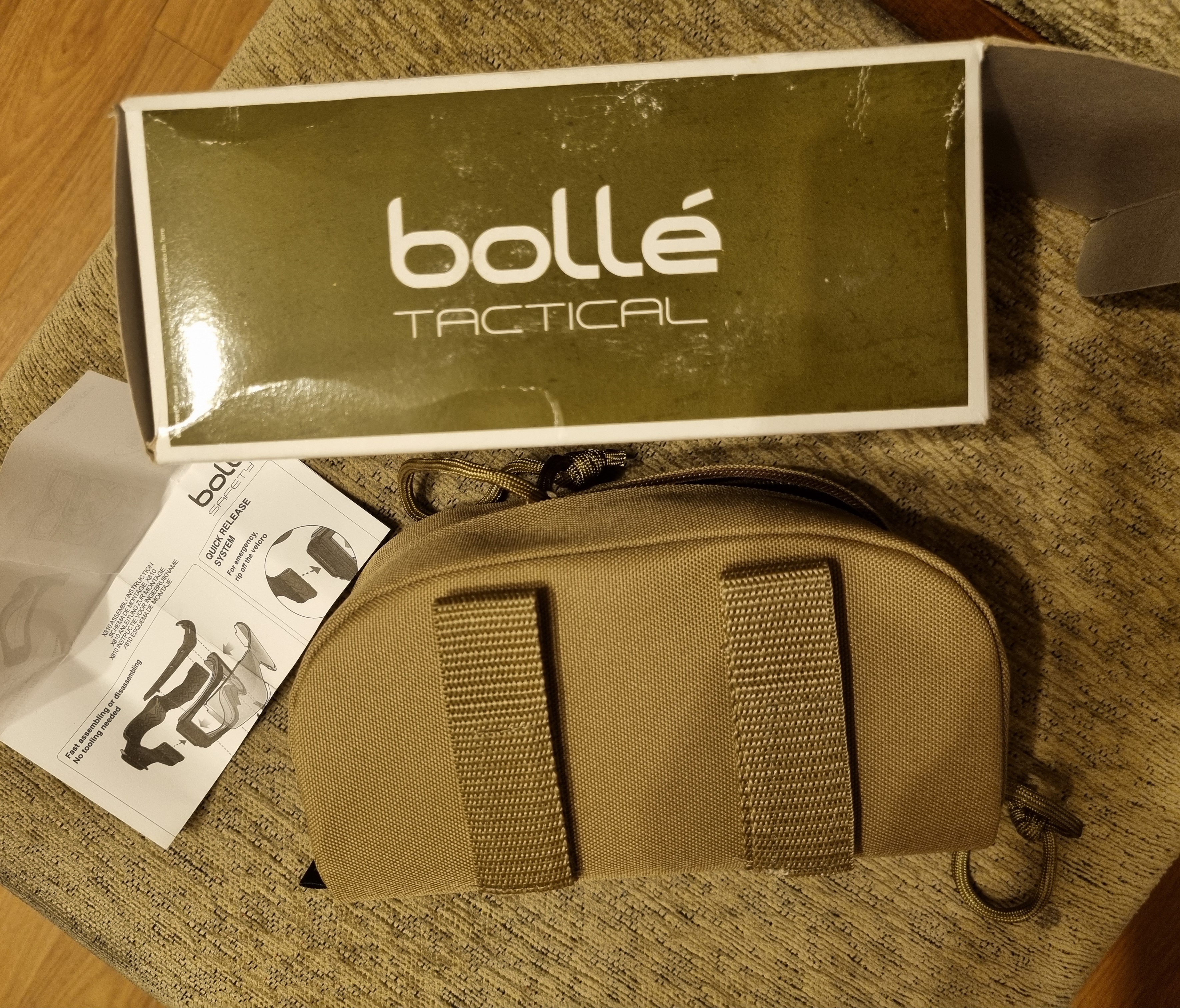 Bolle x810 pokrowiec i zaślepki - coyote