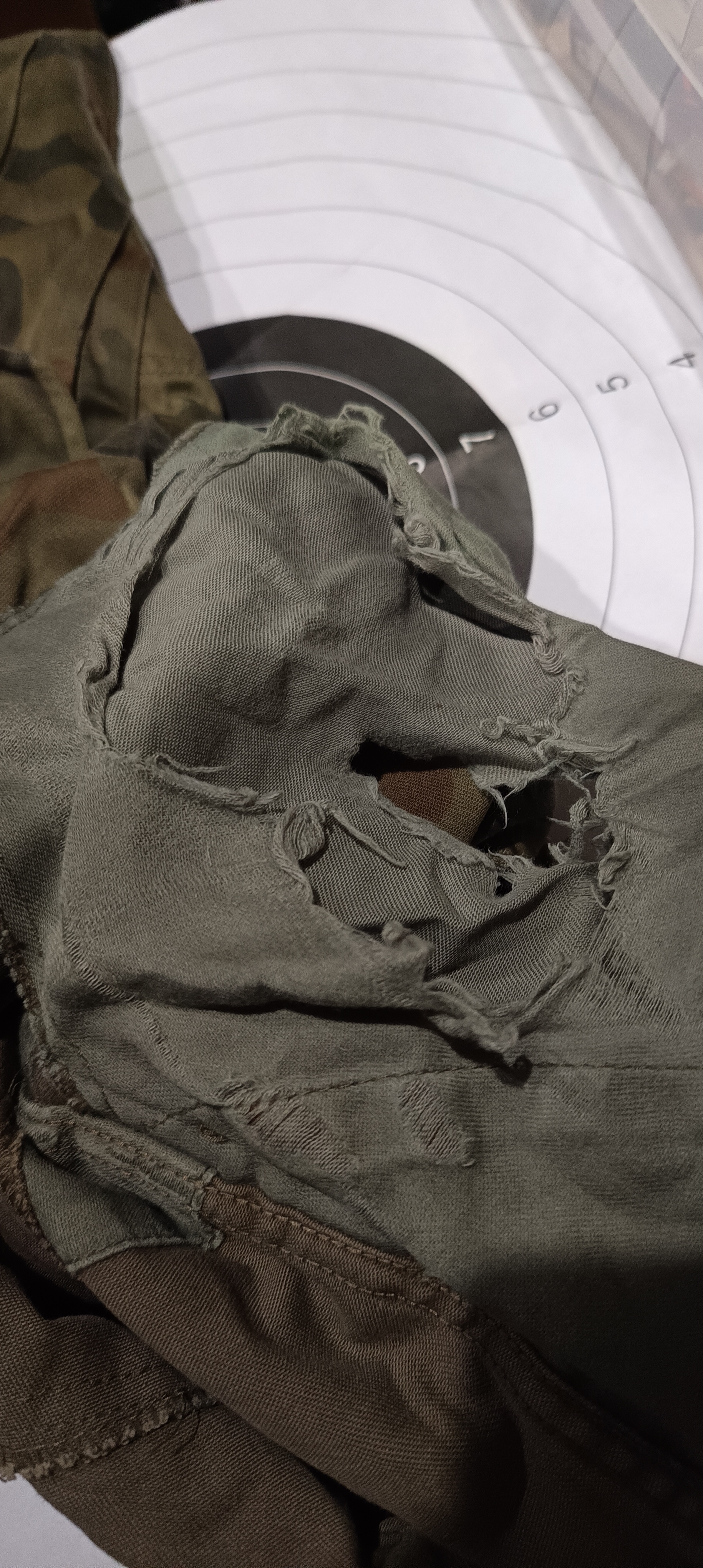 Spodnie mundurowe wz93 w słabym stanie