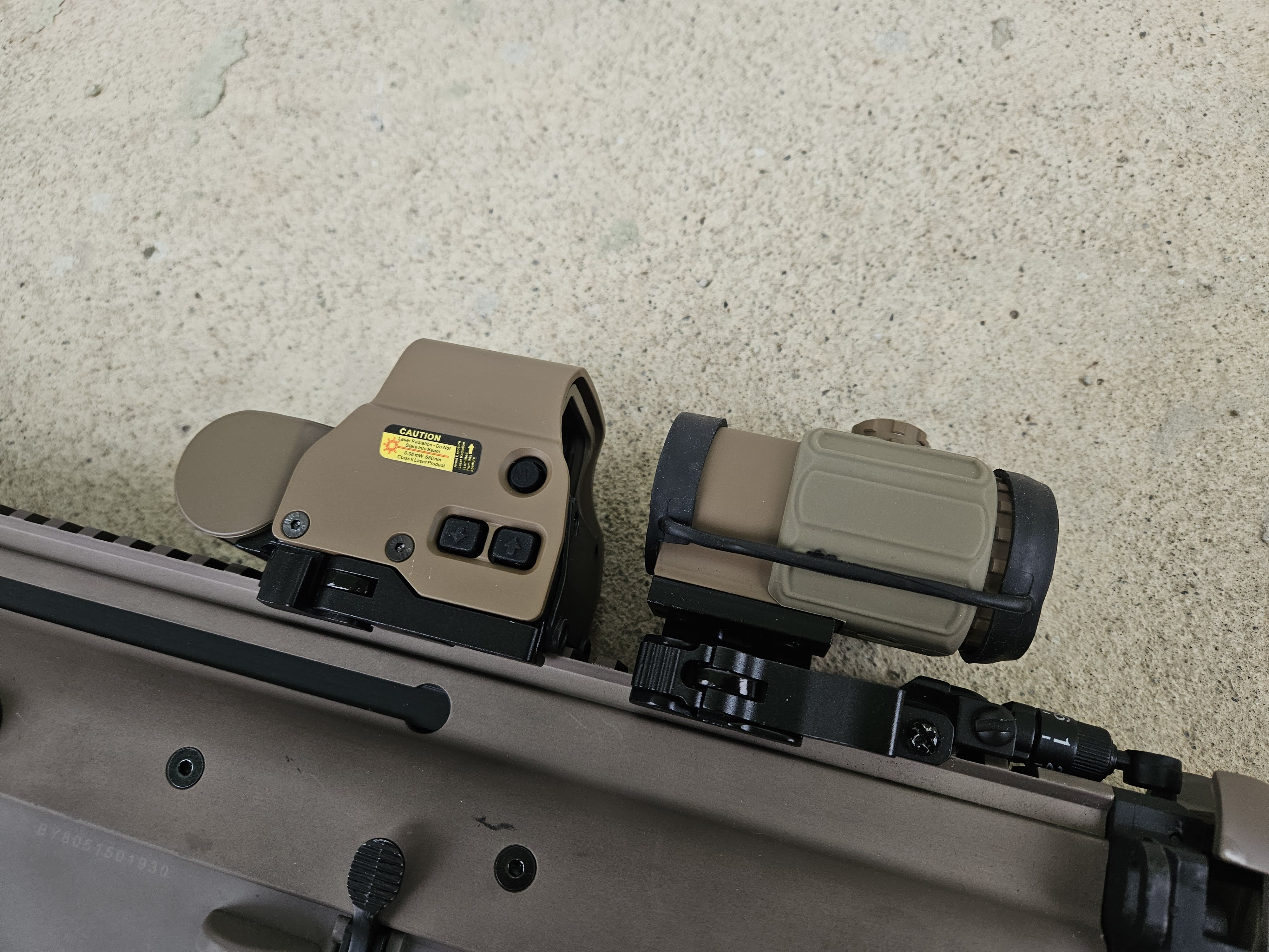 SCAR H 415fps stan bdb z Lipo 11,1V