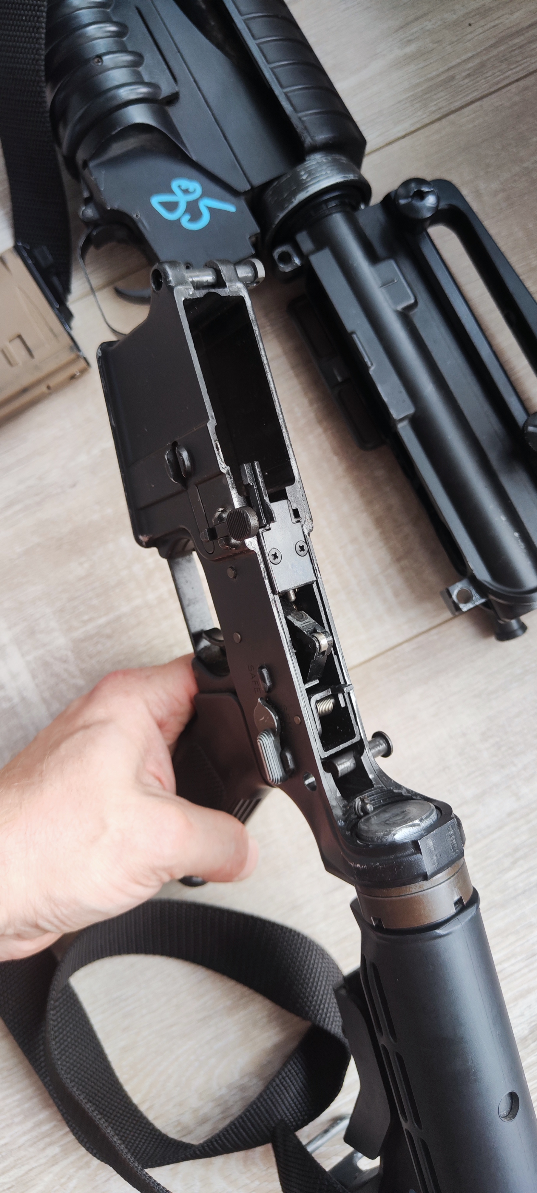 WE M4A1+BOYI M203 // GBBR Cena do nego