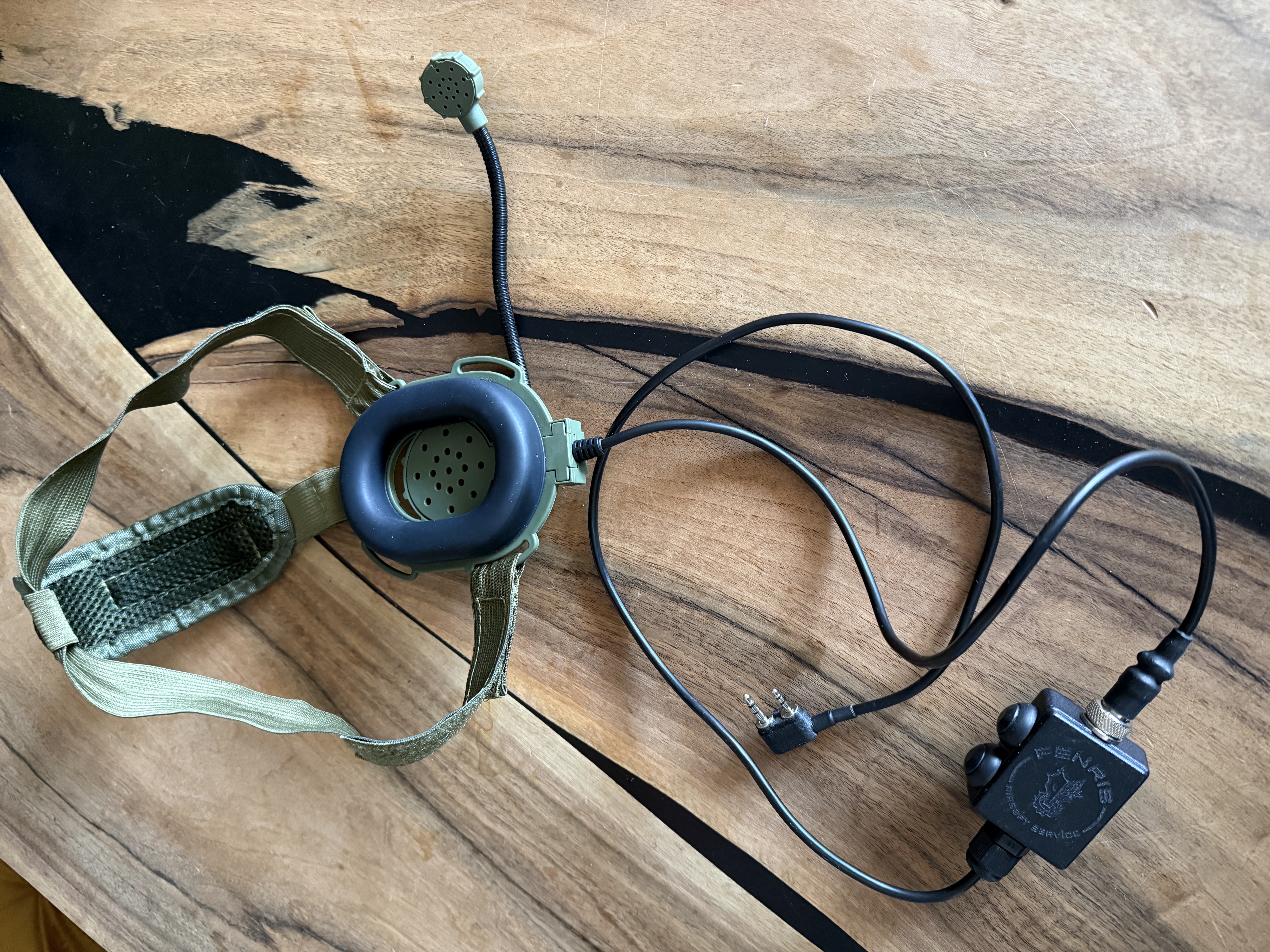 Słuchawka Fenris Bowman + Dual PTT BOX GX K