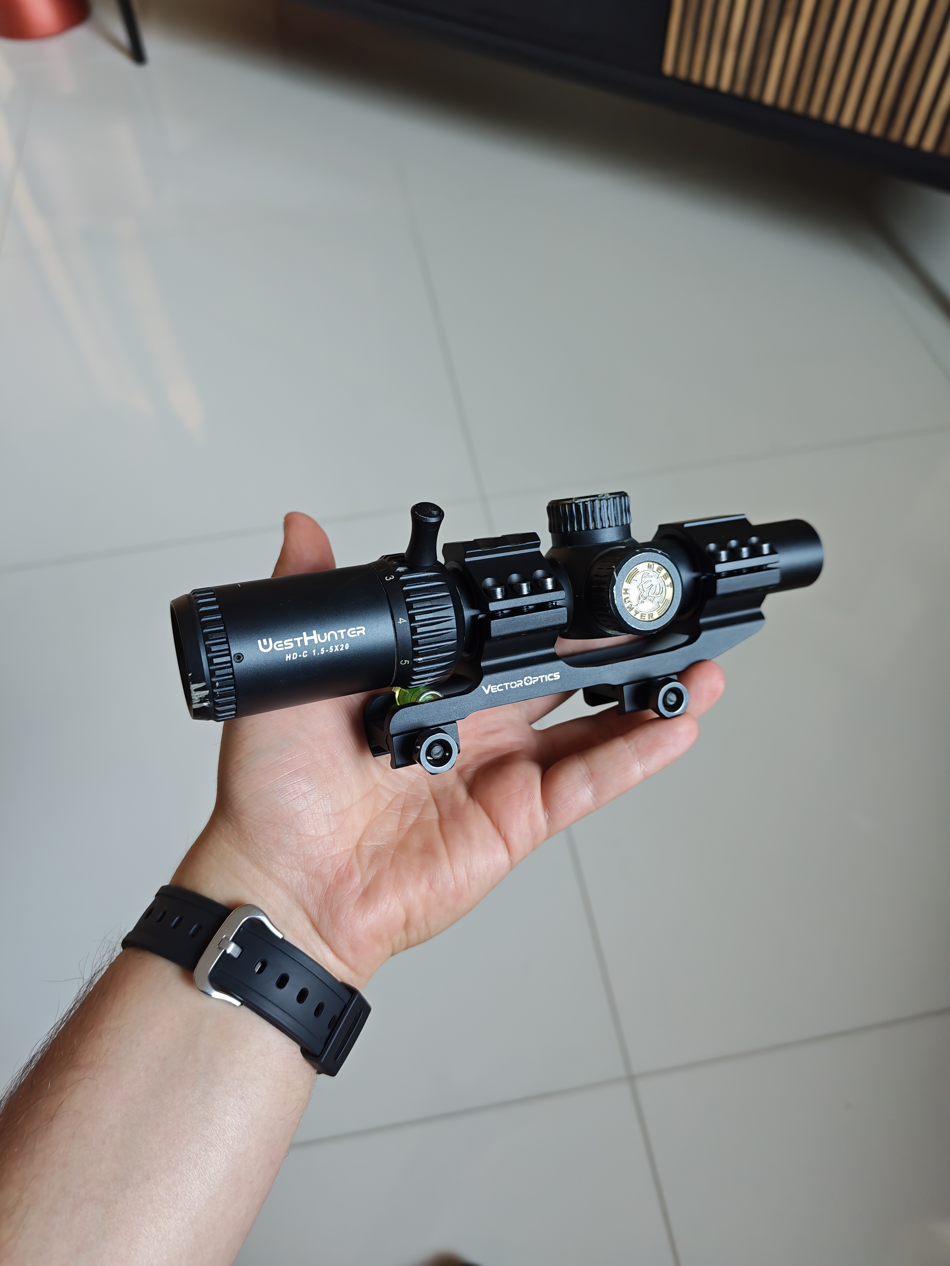 Luneta biegowa West Hunter HD-C 1.5-5x20