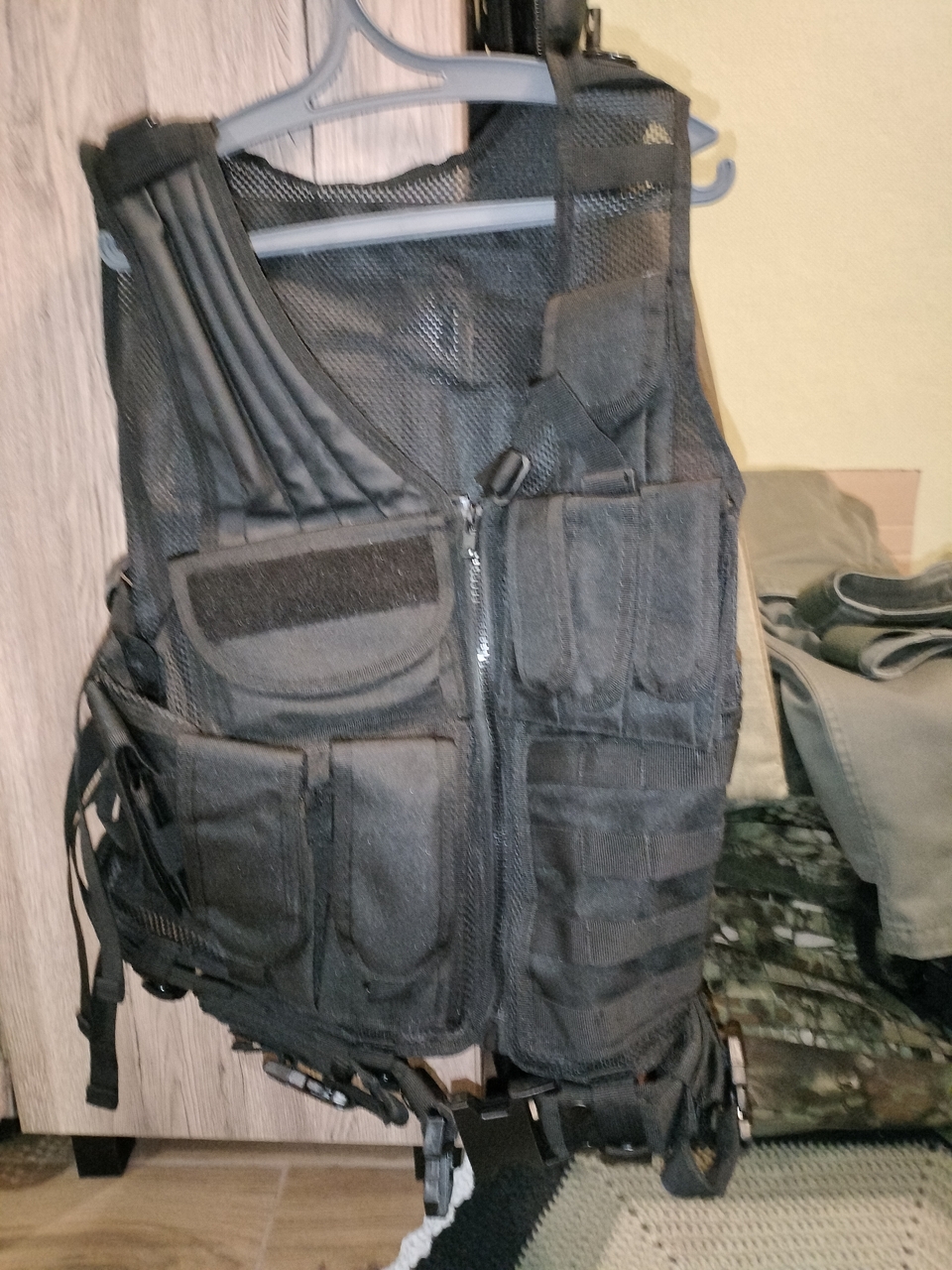 Kamizelka taktyczna Huzar czarna - Dominator