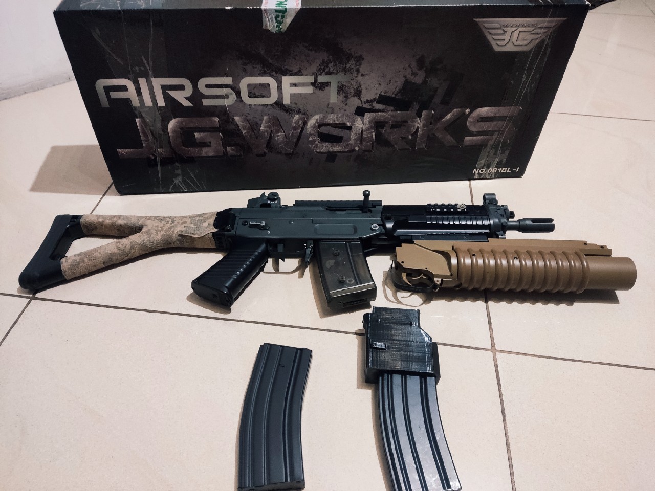 [S/Z] SIG Sauer 552 JG EBB Electric Blow Back Replika