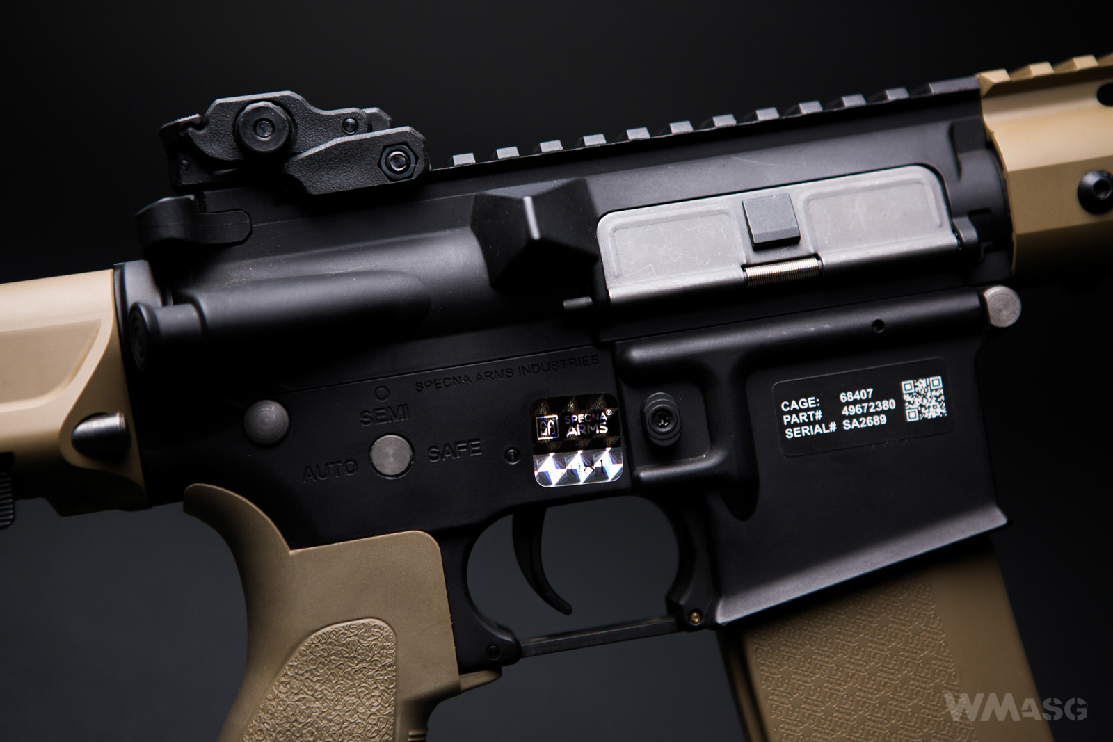 Specna Arms SA -E12 PDW Edge BK-TAN (sesja w studio)