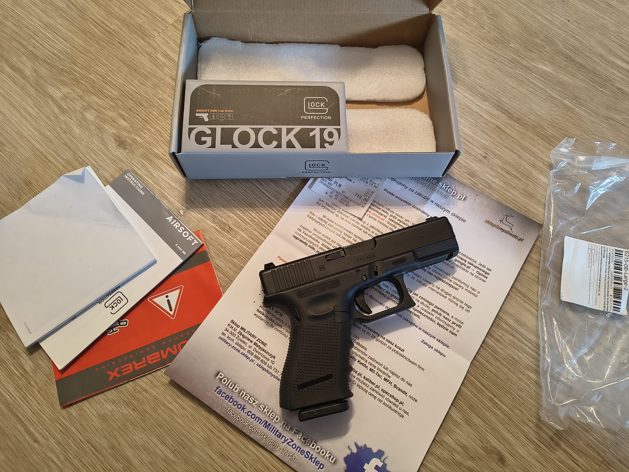 Glock 19 Umarex Gwarancja