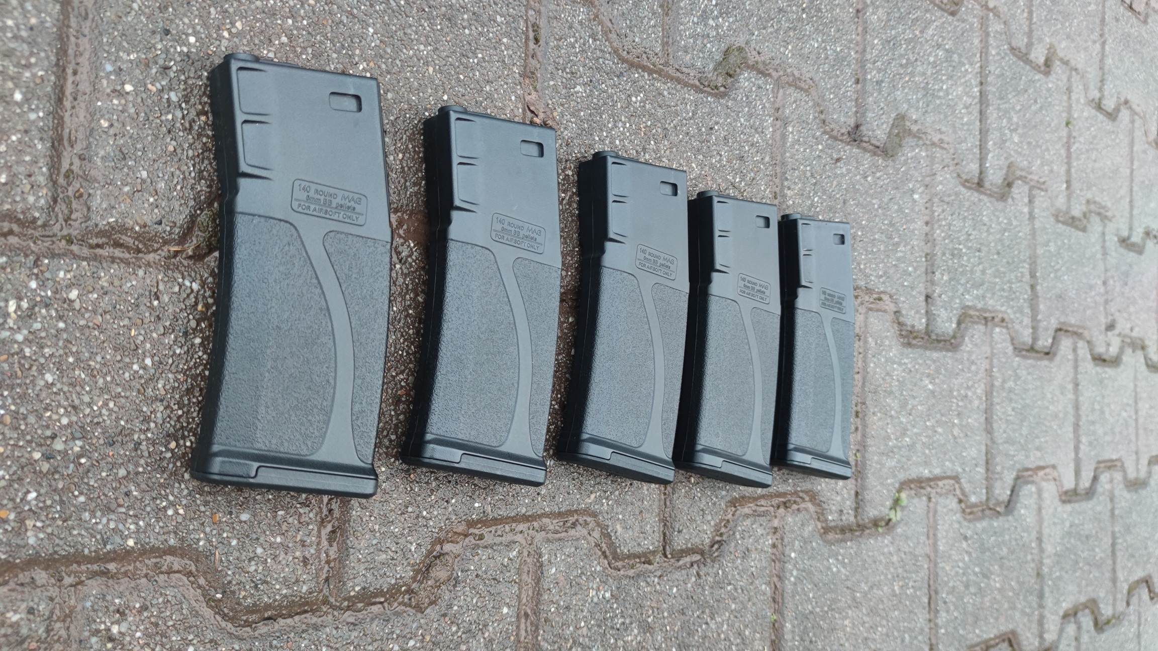 magazynki guarder mid cap m4/m16/ar15 zestaw 5 sztuk!