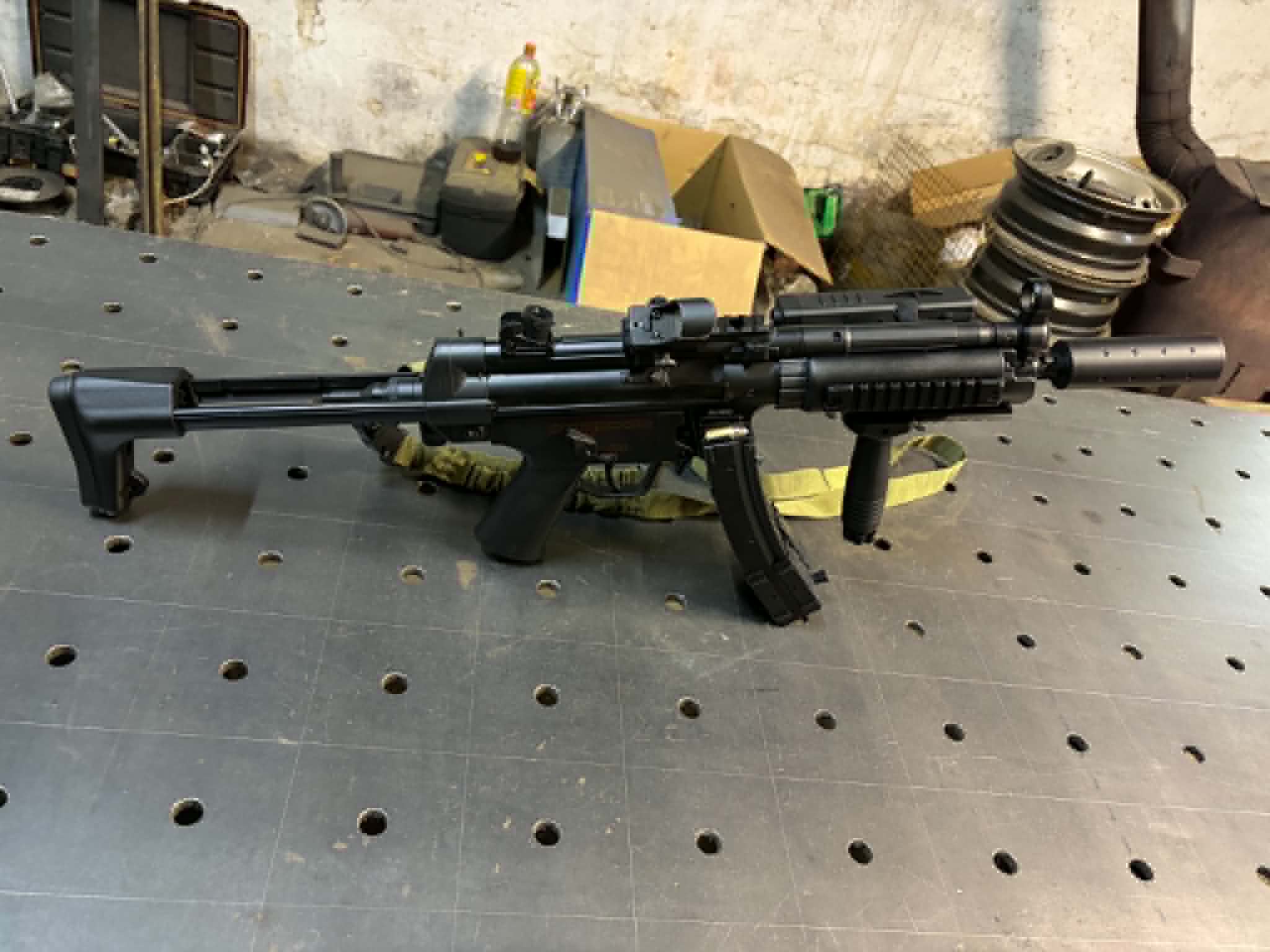 Replika ASG MP5 Cyma cm0.41j high-speed zmodyfikowana
