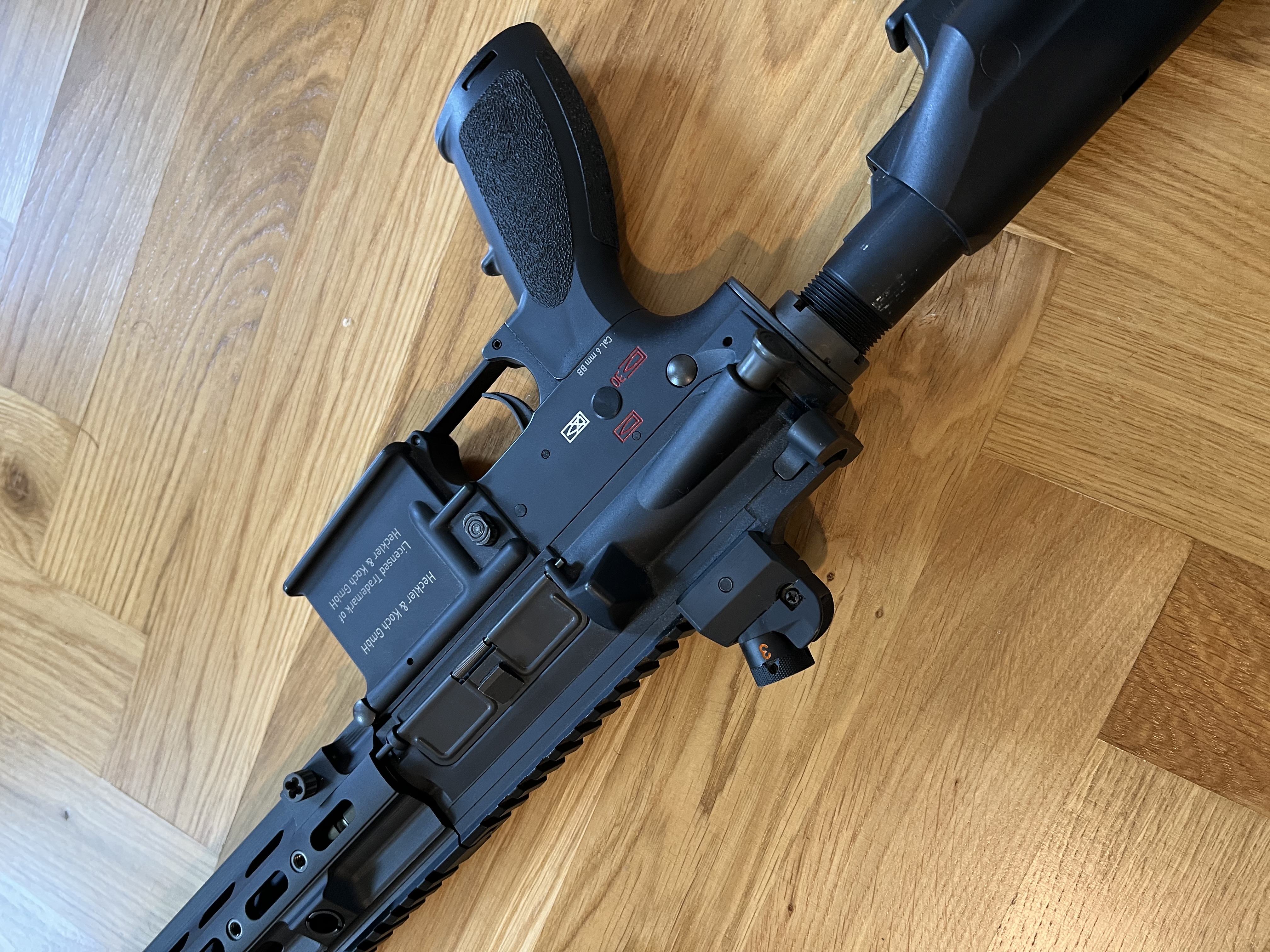 HK416 vfc idealny stan plus front Geiselle