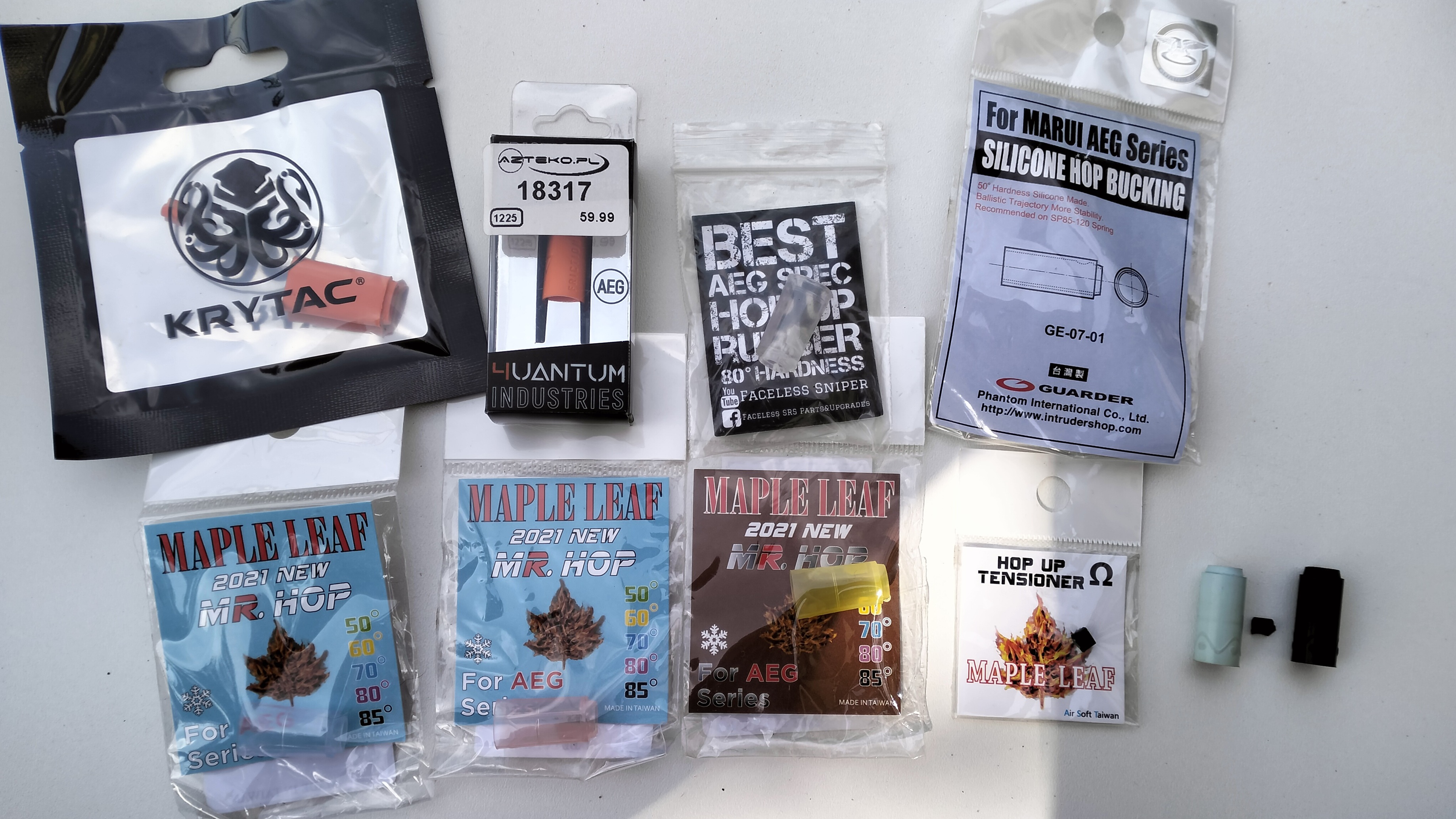 Gumki HU AEG / silverback