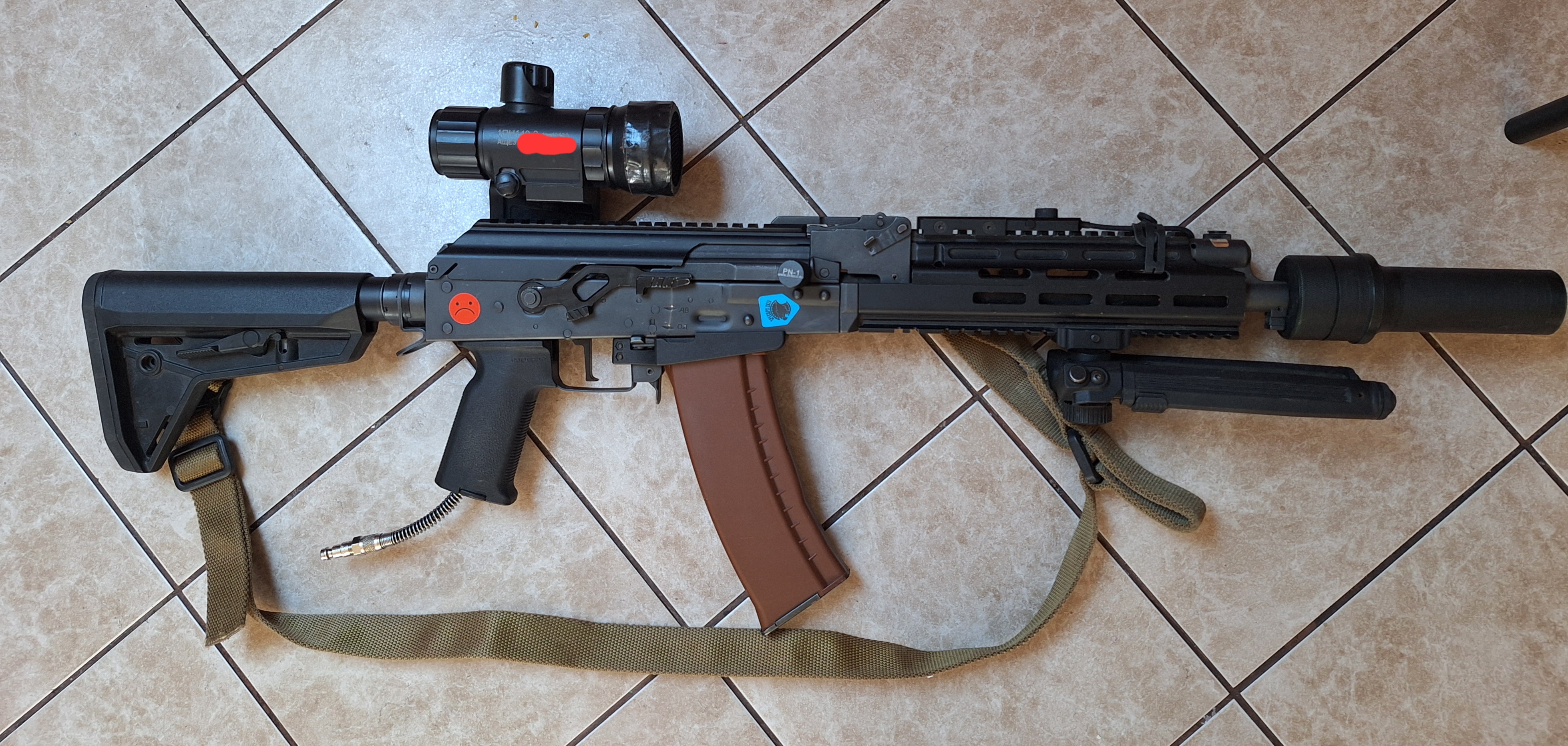 AK Arturus z mancraftem