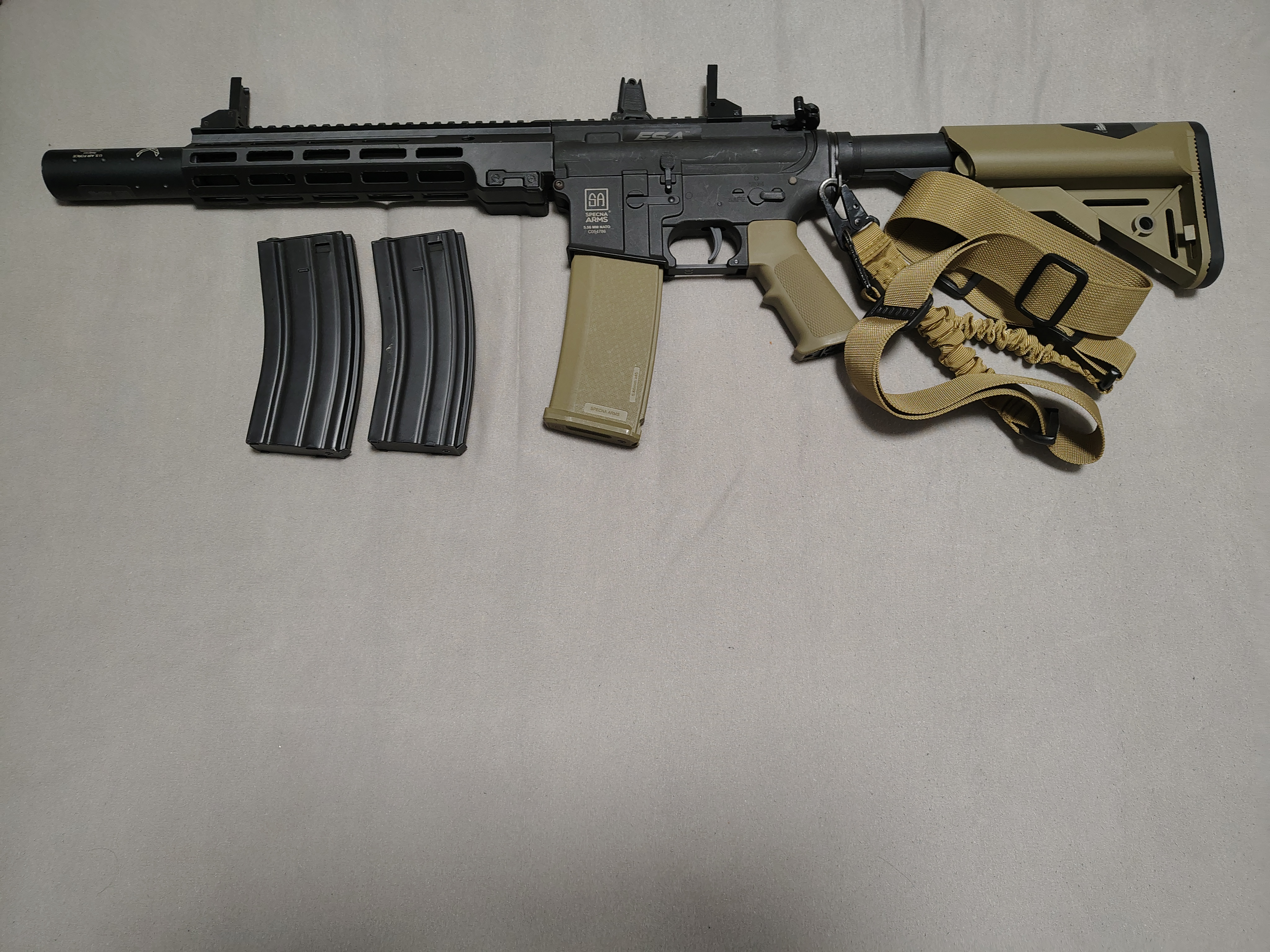 Specna Arms co4 i mnóstwo akcesoriów
