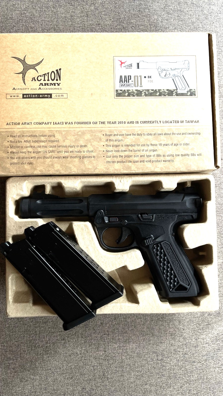 Action Army AAP01 Assassin 2 Magazynki i ładownica