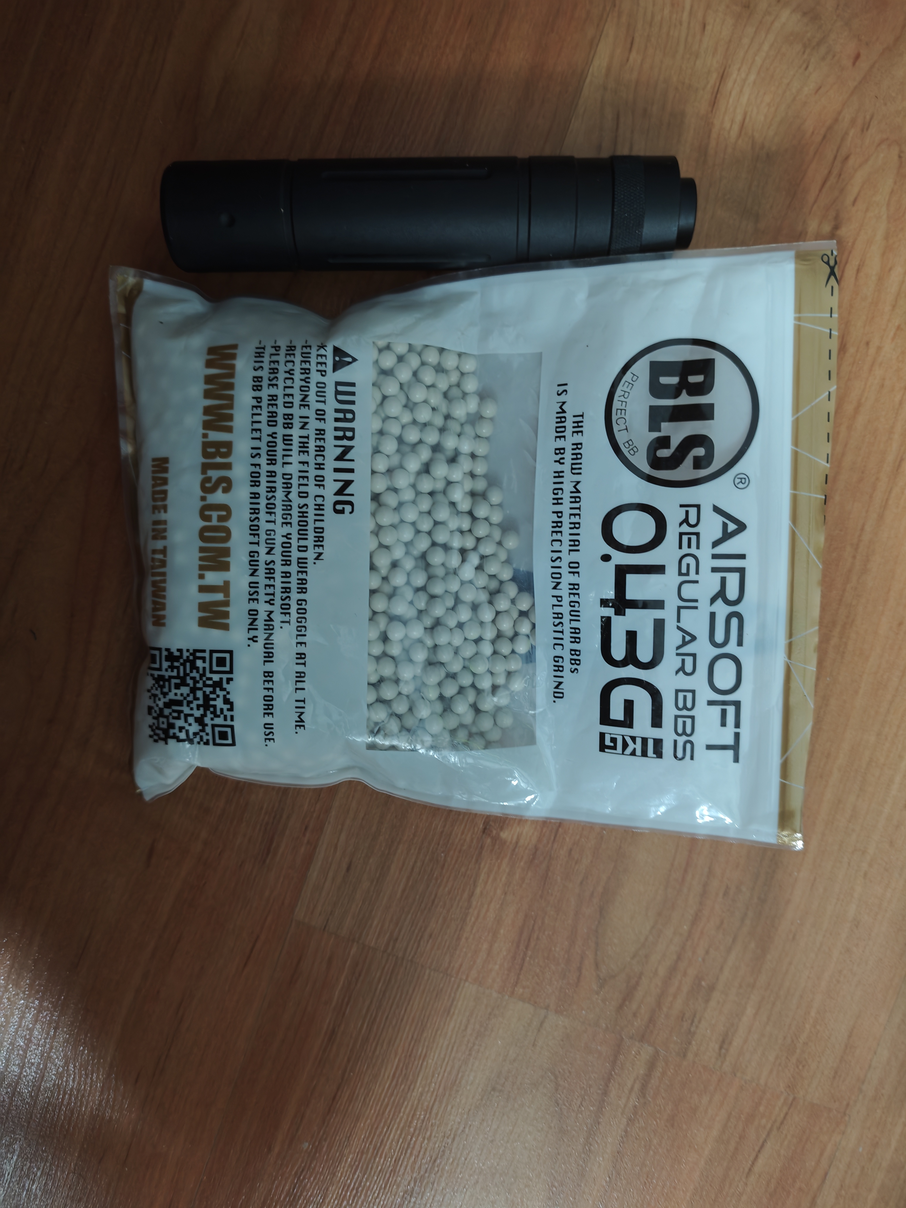 Kulki BLS 0,43, tłumik dźwięku