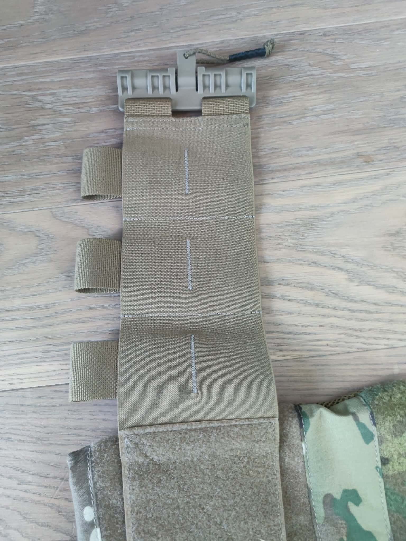 Niskoprofilowa Kamizelka Ape Force Gear FCSK 2.0 MC z insertami oraz front flapem też od Ape Force gear