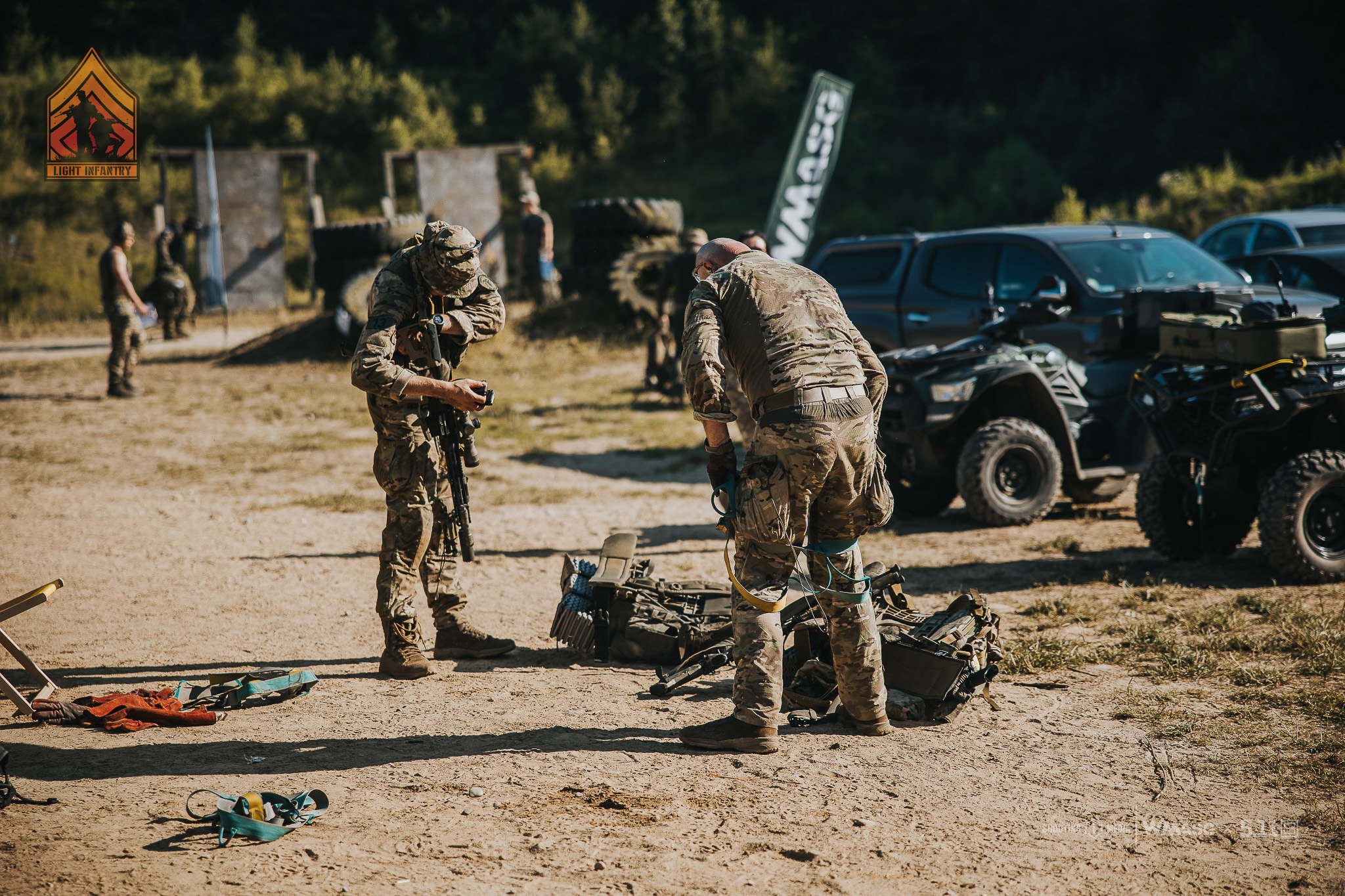 Fotorelacja z zawodów taktyczno-strzeleckich Lekka Piechota, kat. Lekka i MILSIM (18-20.07.2025)