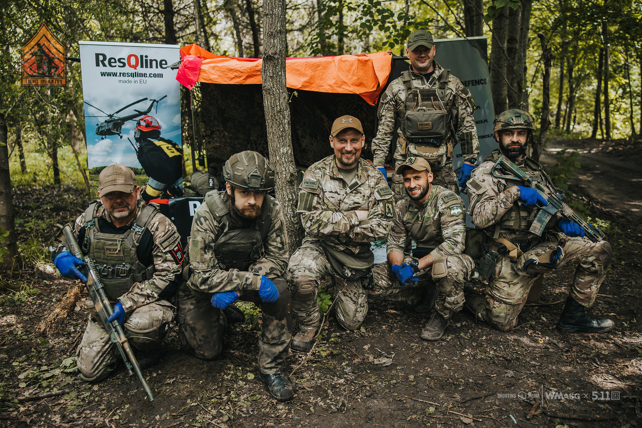 Fotorelacja z zawodów taktyczno-strzeleckich Lekka Piechota, kat. Lekka i MILSIM (18-20.07.2025)