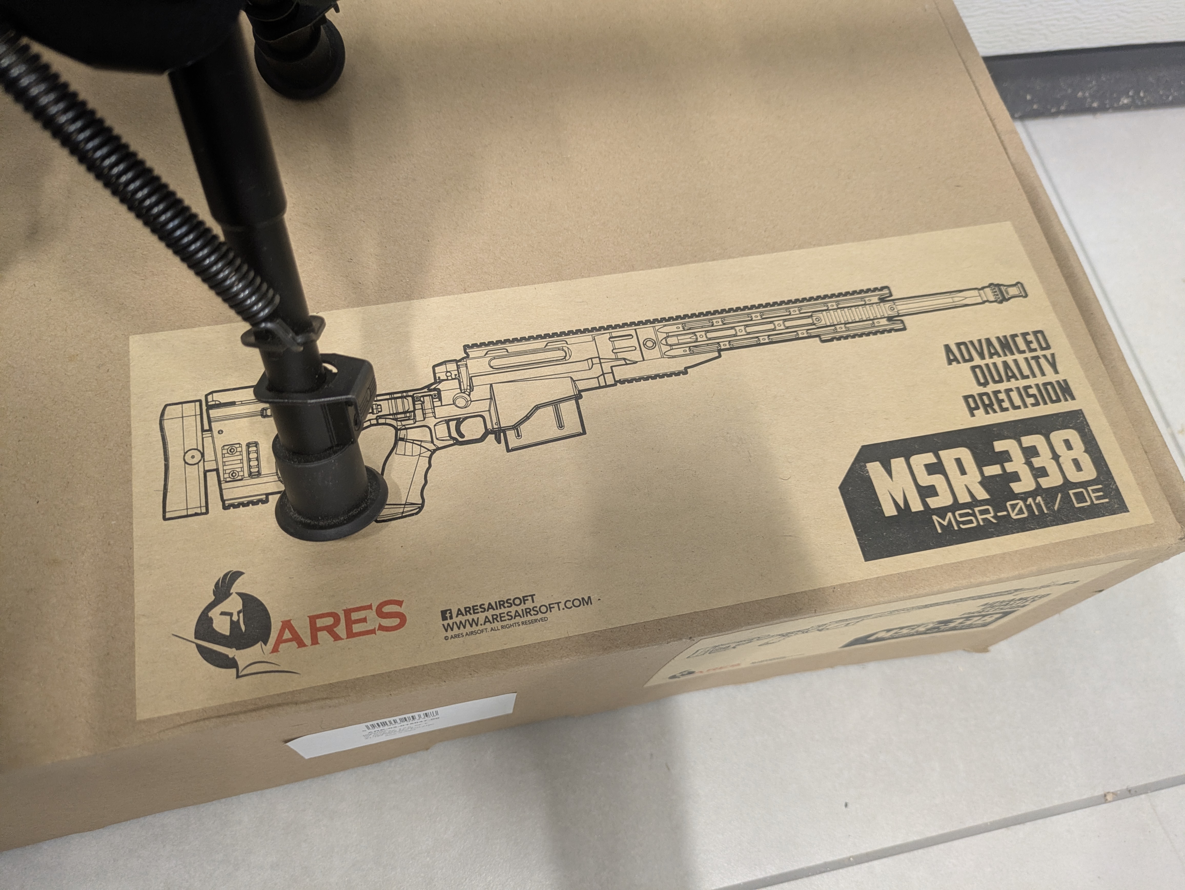 ARES MSR 338 sniperka doinwestowana