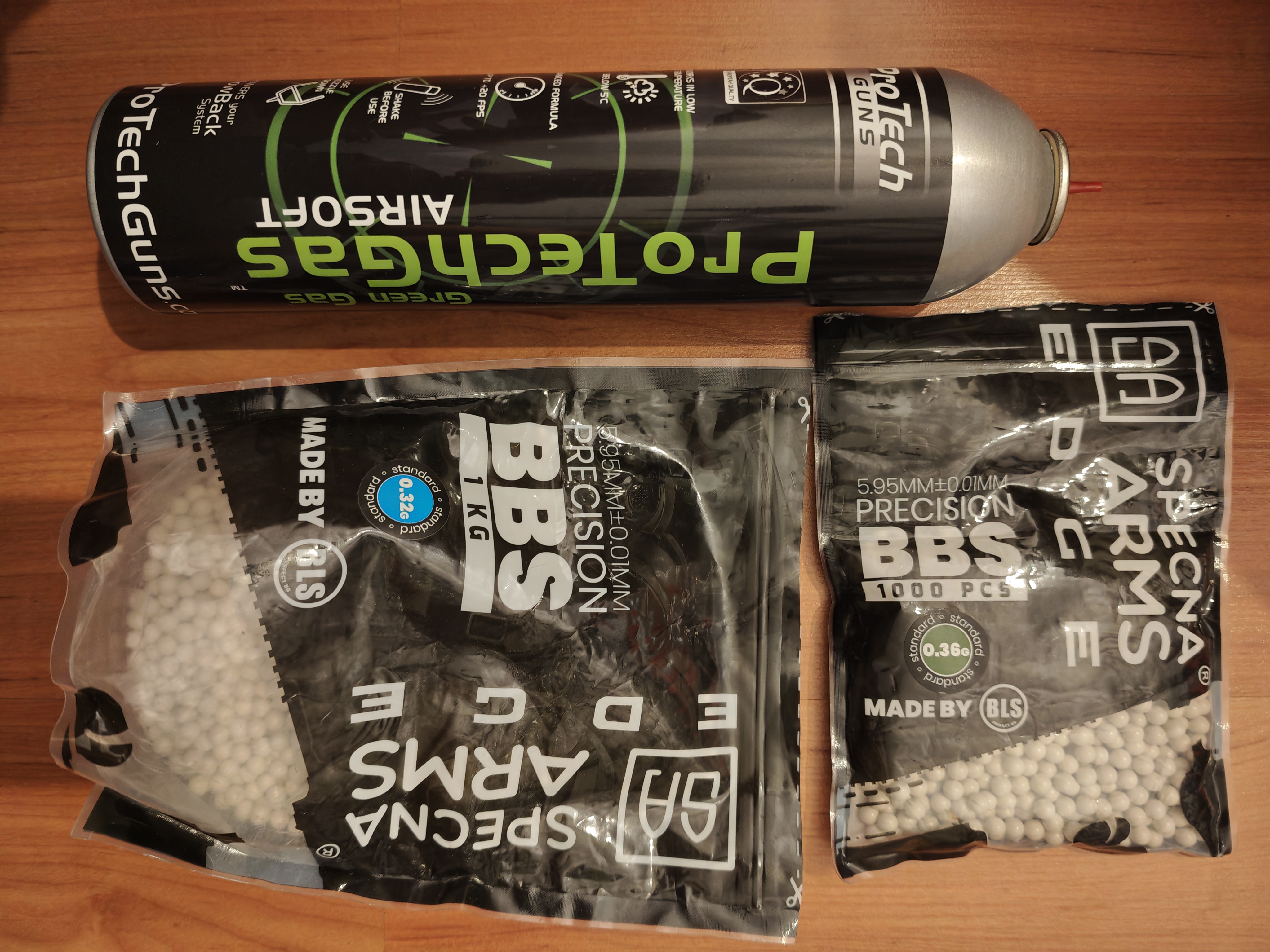 Kulki BLS, green gas