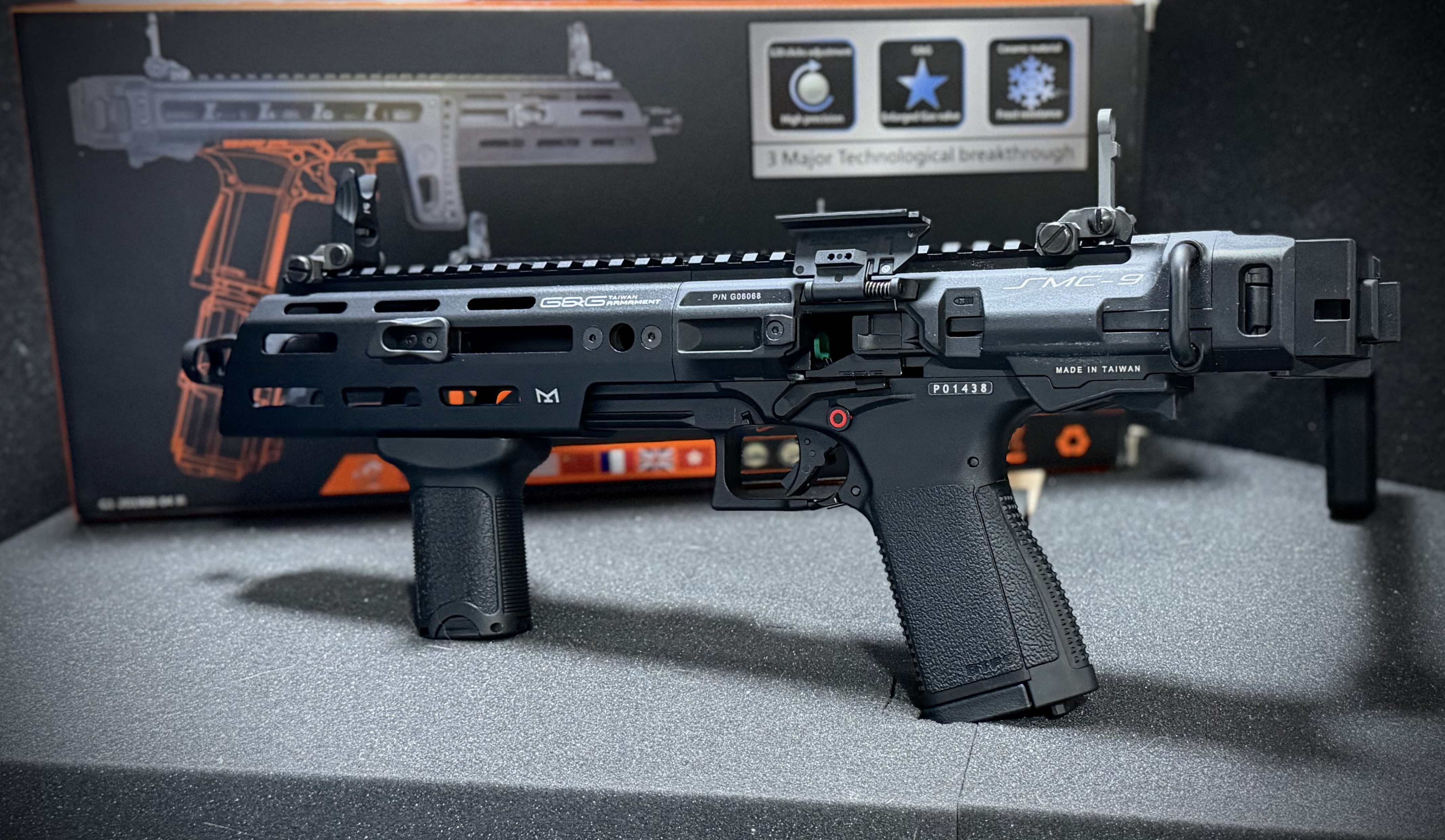 G&G GTP9-MS + konwersja SMC-9 Carbine Kit