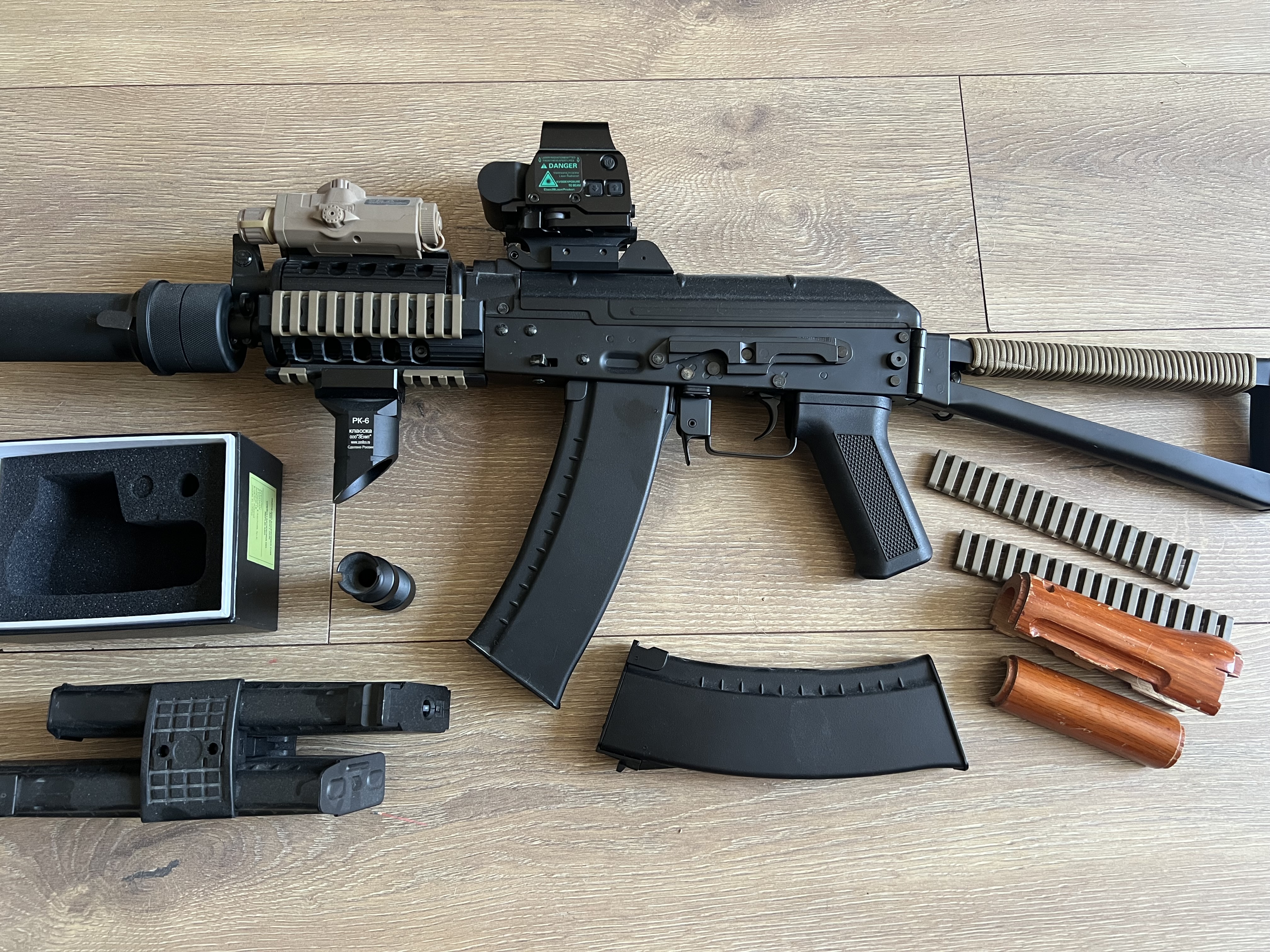 Cyma cm.045c aks-74u tactical full metal