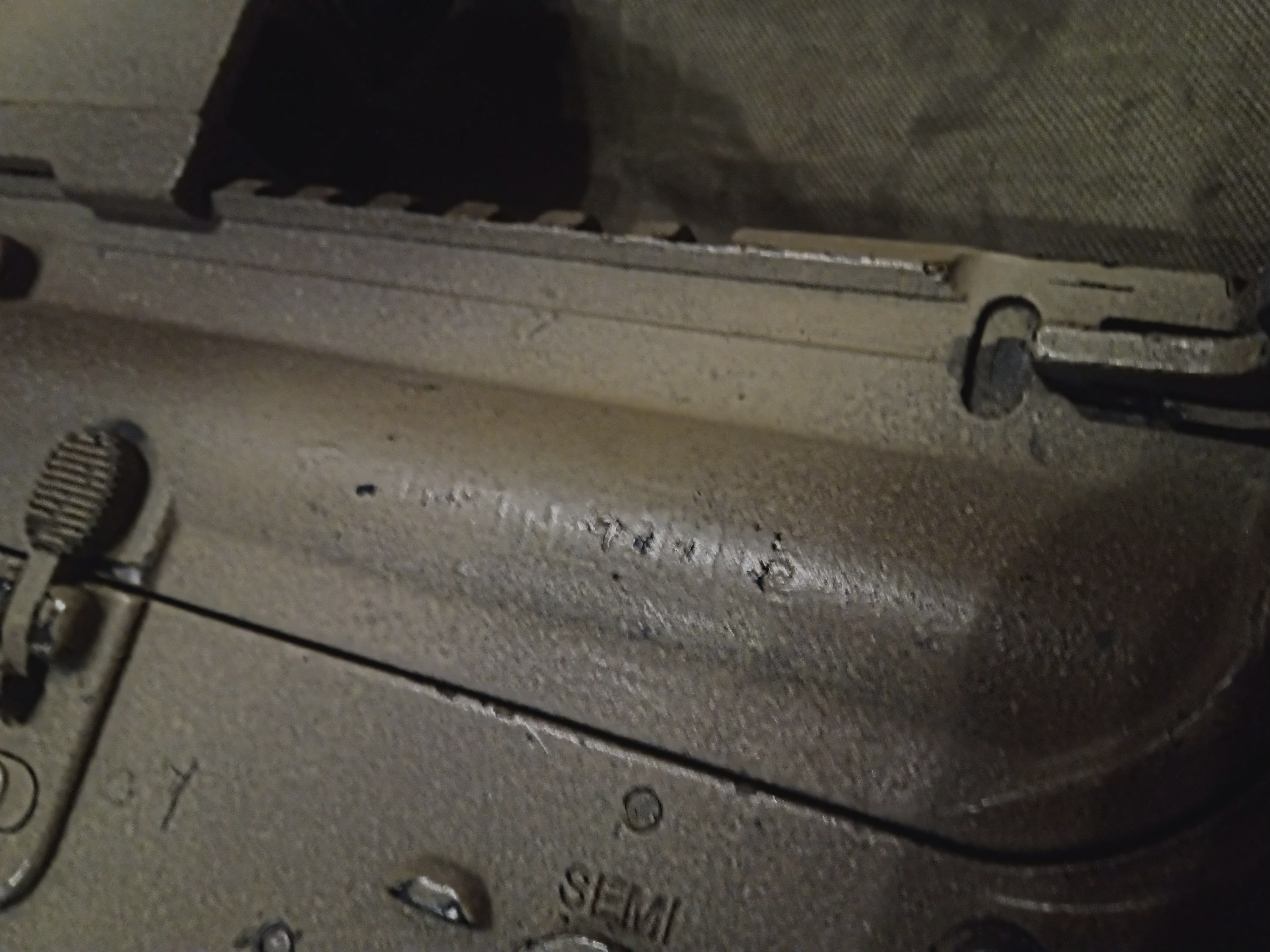 M4 stylizowane, FULL METAL , BARRET - łoże na licencji